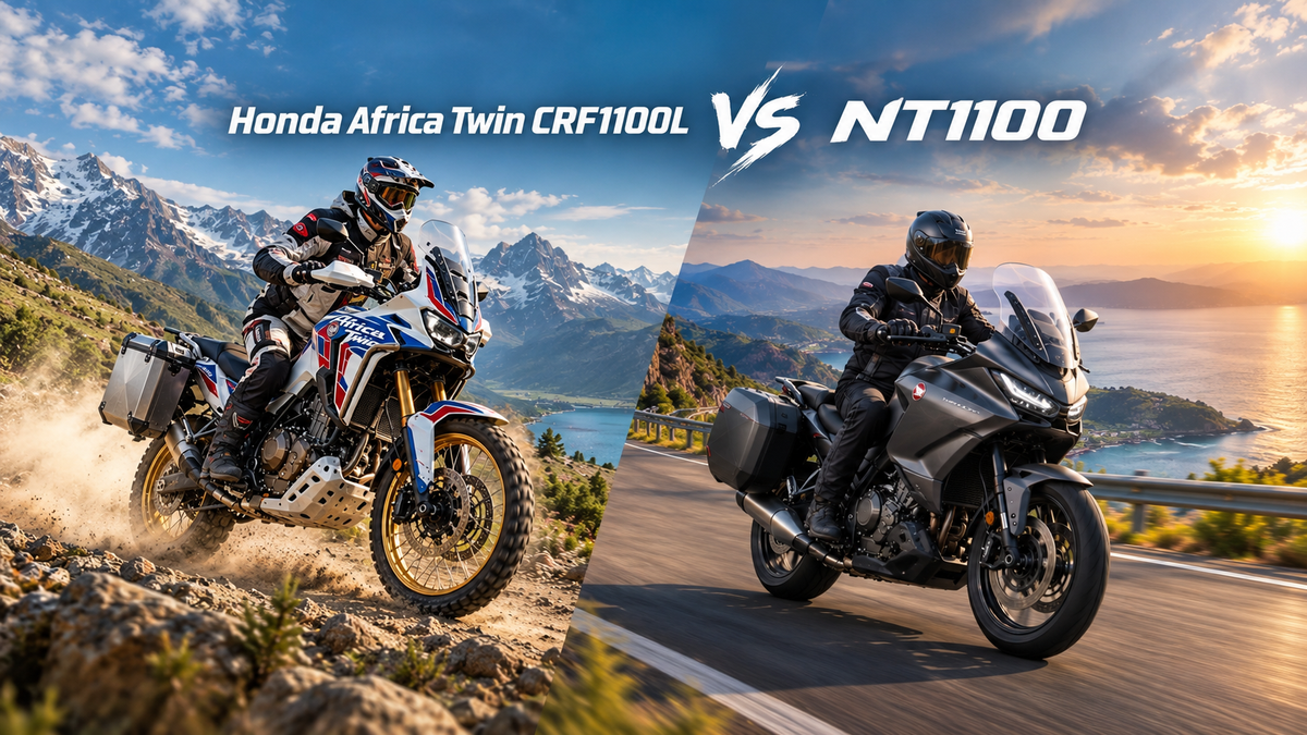 Honda Africa Twin CRF1100L vs. NT1100: Adventure or Touring?
