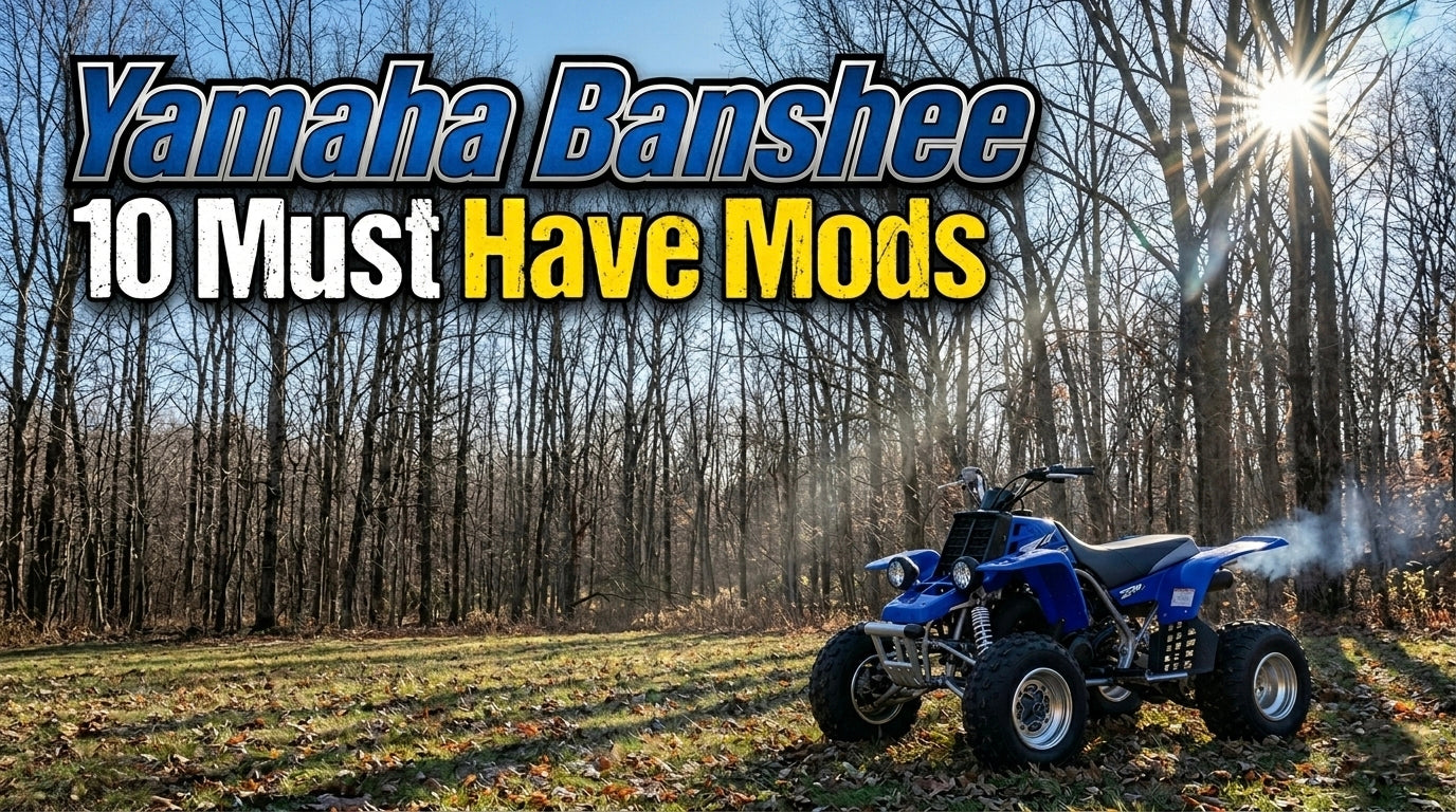 Yamaha Banshee 350 Upgrade Mods: Turn Your Old Banshee Into a Beast