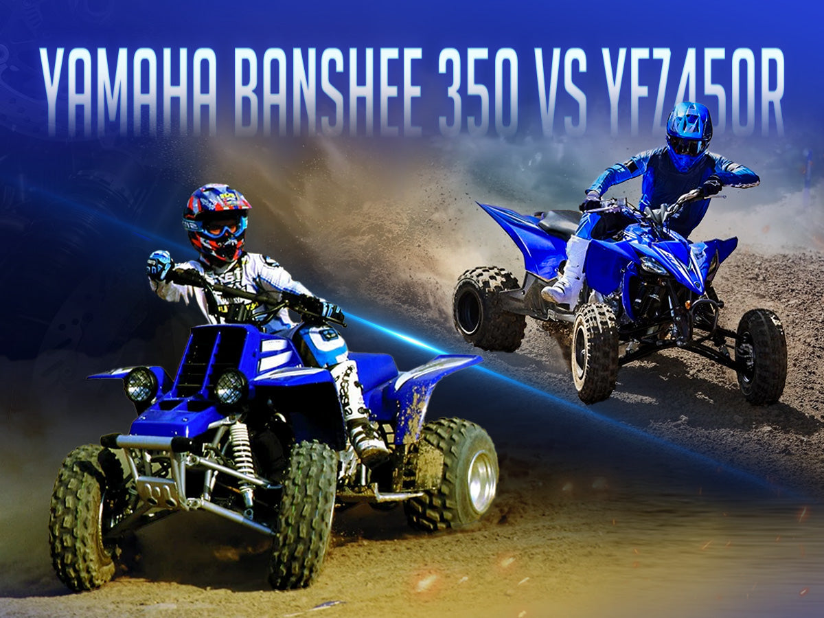 Yamaha Banshee 350 vs YFZ450R: Dunes, Trails & Track Compared