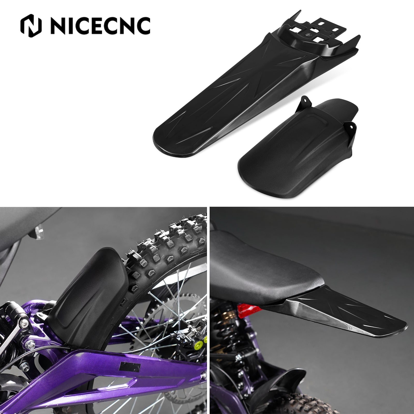 Rear Wheel Fender & Extended Rear Fender For Surron Light Bee X/ S