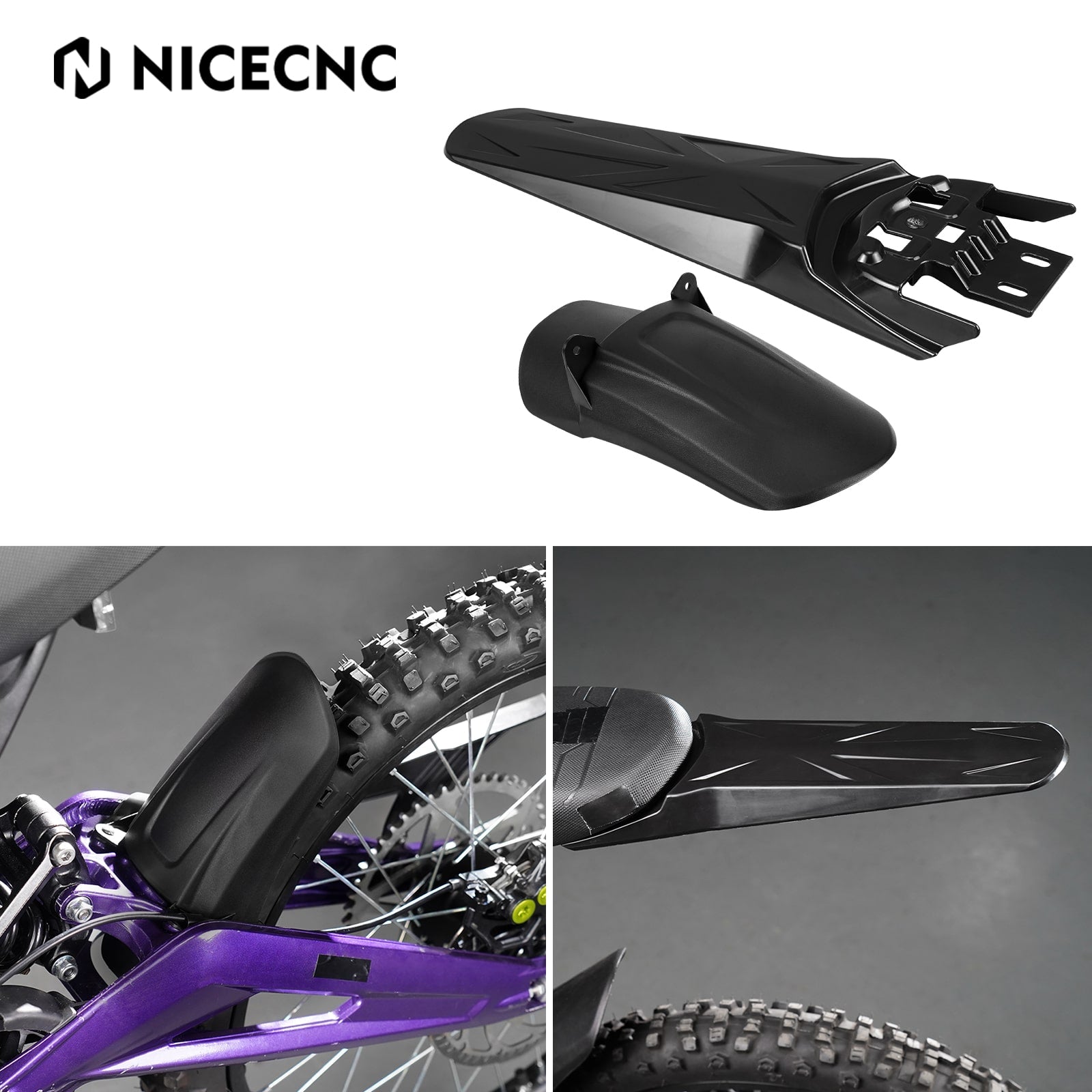 Rear Wheel Fender & Extended Rear Fender For Surron Light Bee X/ S