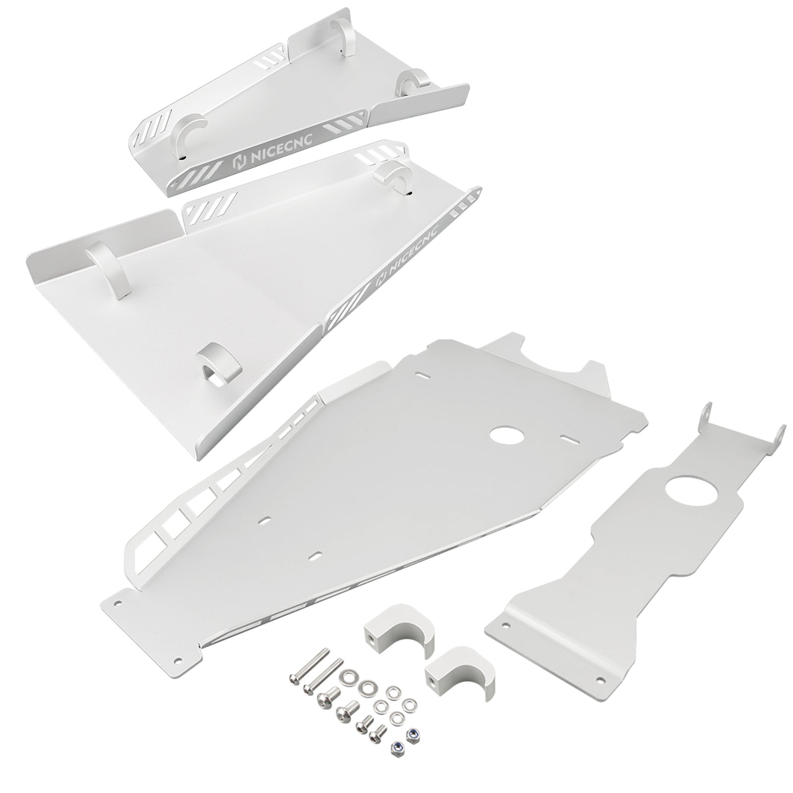 ATV Full Chassis Glide Swing Arm Skid Plate Guard For Yamaha YFZ450R 09-24