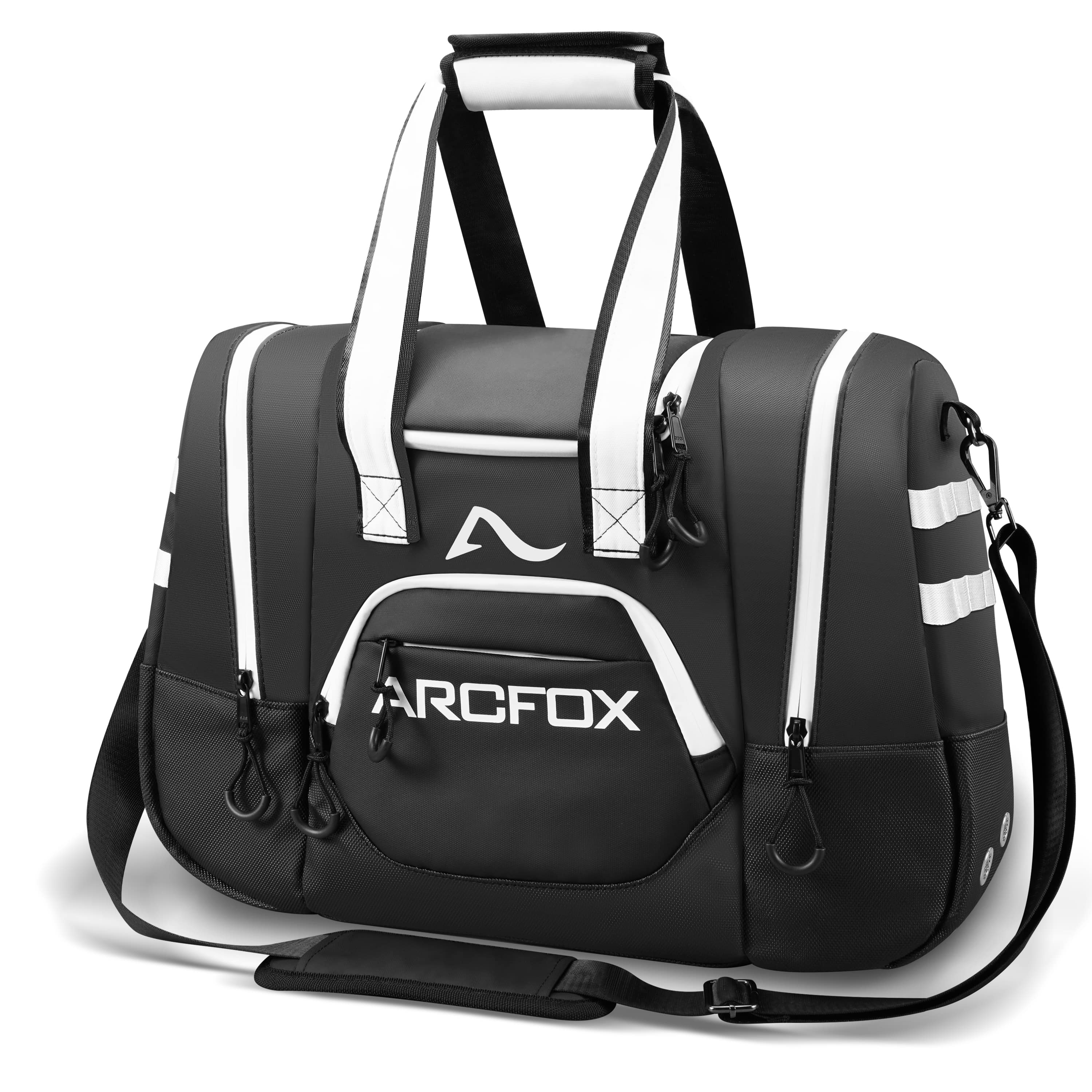 ARCFOX Bowling Bag for Single Ball with Reinforced Ball Holder Straps