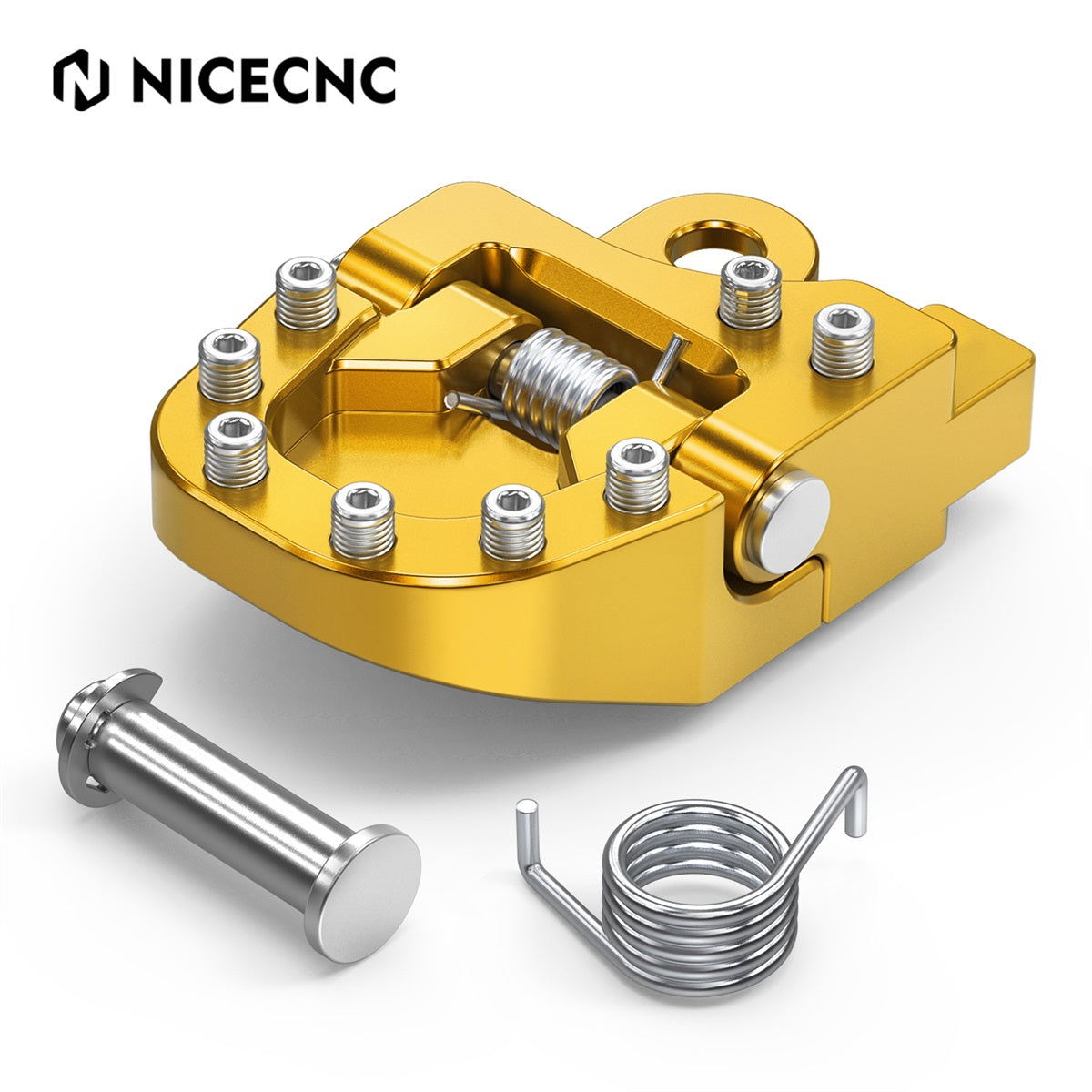 Folding Brake Pedal Lever Extension Plate Tip Pad For Suzuki DRZ400E / S / SM