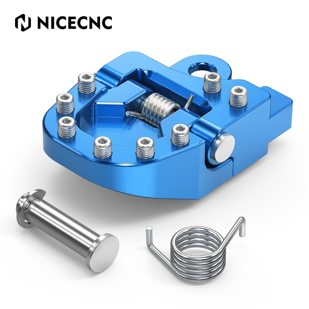 Folding Brake Pedal Lever Extension Plate Tip Pad For Suzuki DRZ400E / S / SM