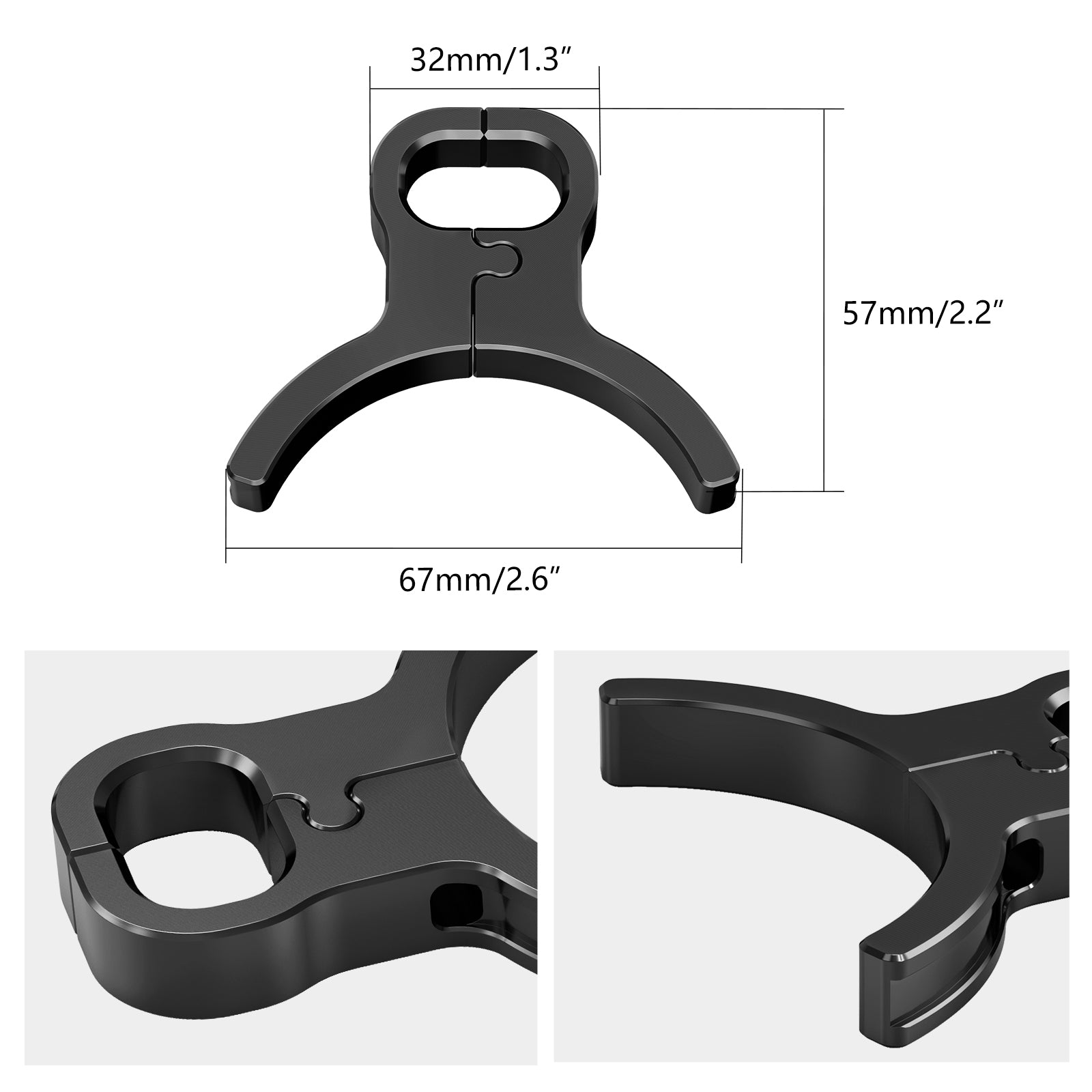 Front Brake Hose Line Guide Clamp For KTM 690 Enduro SMC 790 890 Adventure R