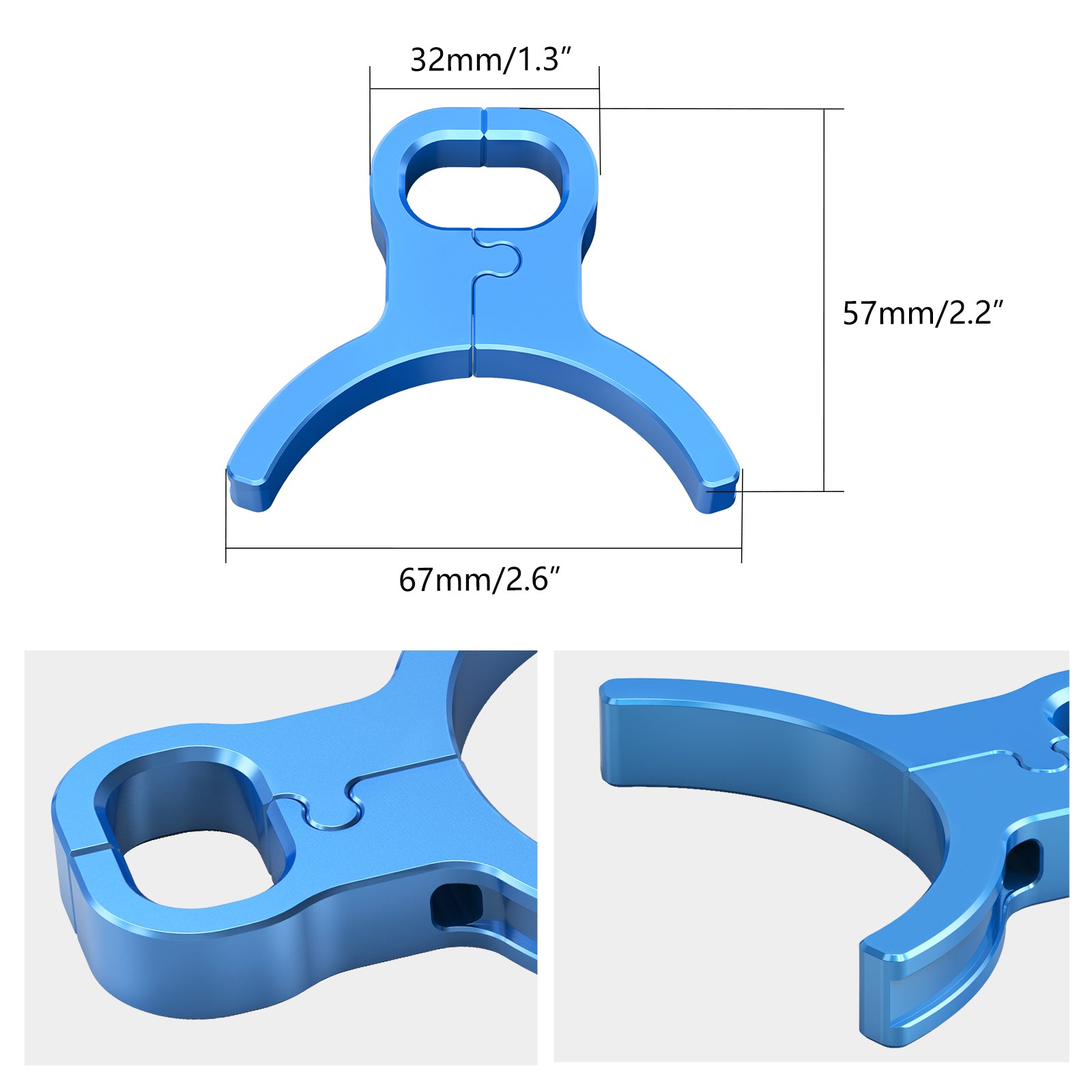 Front Brake Hose Line Guide Clamp For KTM 690 Enduro SMC 790 890 Adventure R