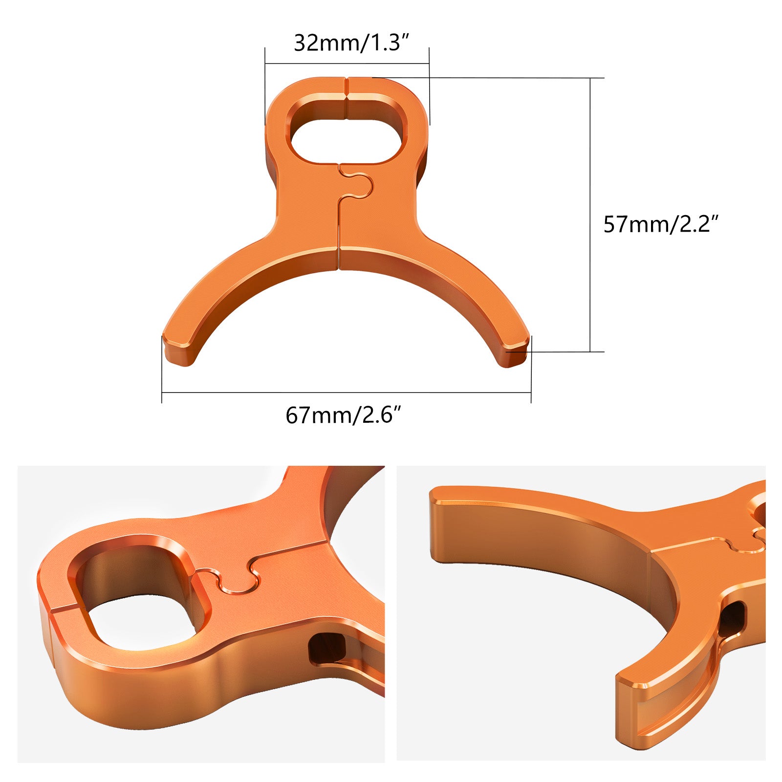 Front Brake Hose Line Guide Clamp For KTM 690 Enduro SMC 790 890 Adventure R