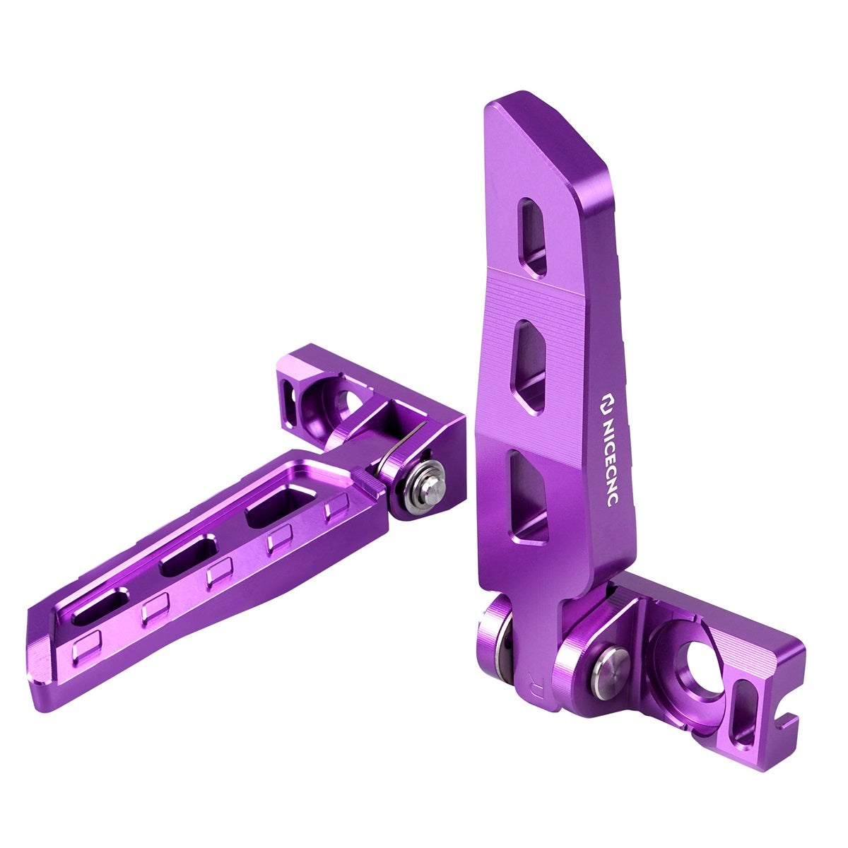 Chain Tensioner Adjuster Blocks & Rear Stunt Pegs For Surron Light Bee X/ S/ L1E Segway X160 X260