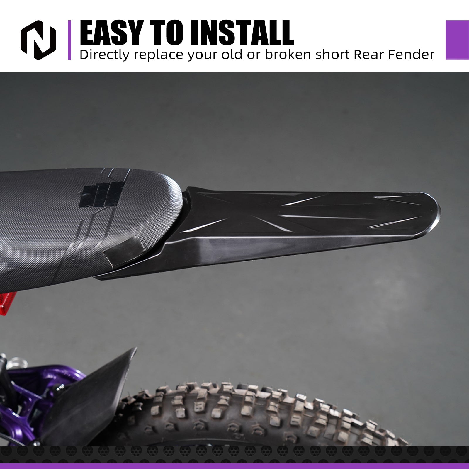 Rear Wheel Fender & Extended Rear Fender For Surron Light Bee X/ S