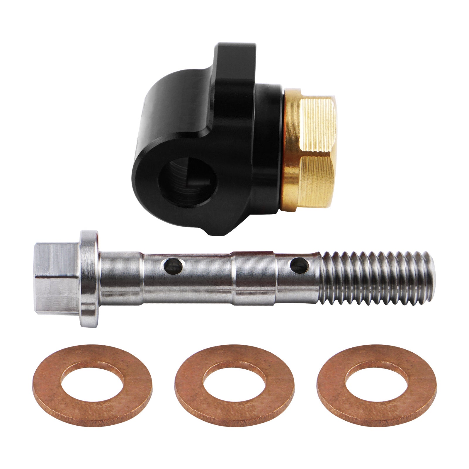 Banjo Bolt Oil Sight Glass For Honda XR600R /XR650L 1985-2024