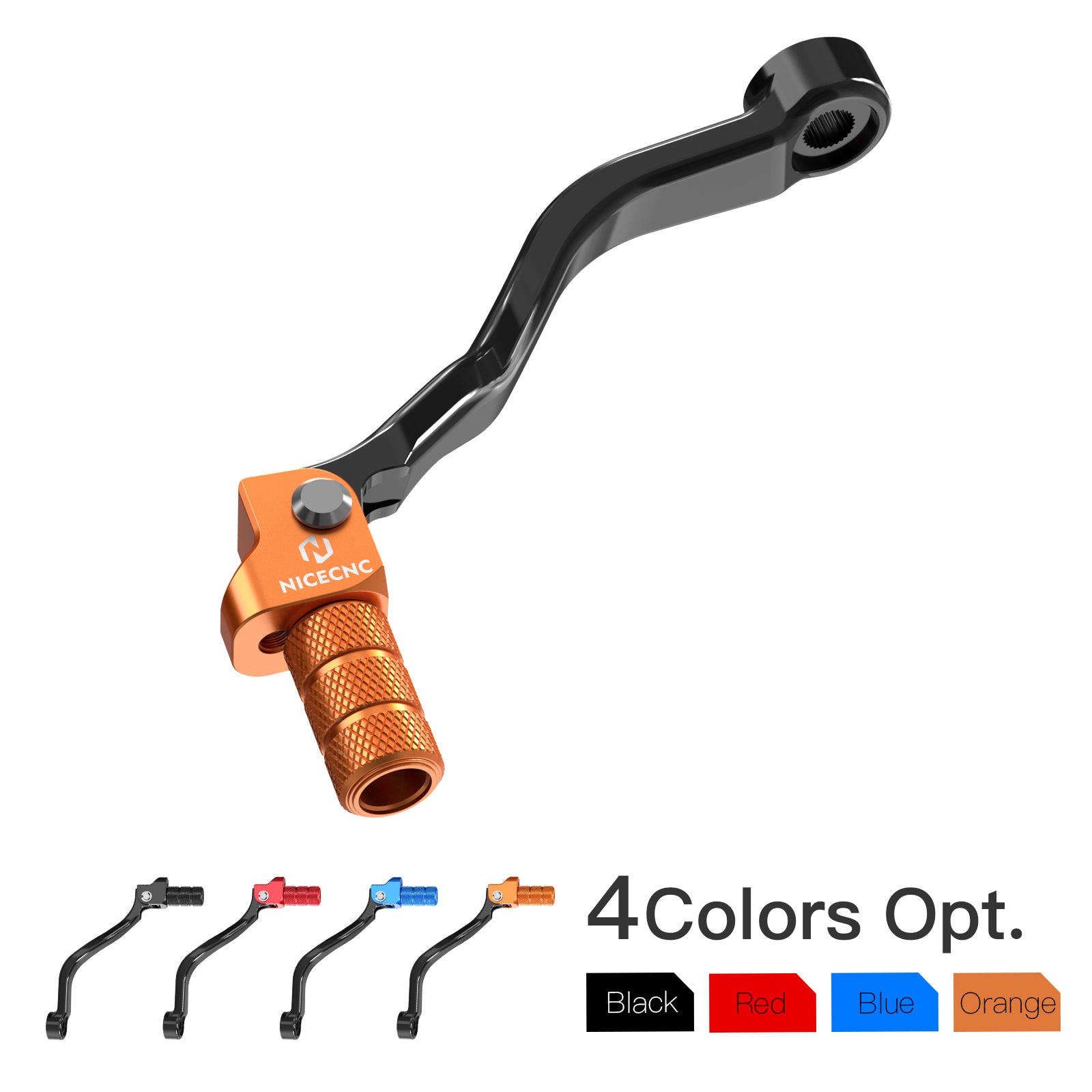motorcycle gear lever Forged Folding Gear Shift Lever For KTM Husqvarna 125-300 2023-2025 Gas Gas 125-350 2024, Red / Shift Lever