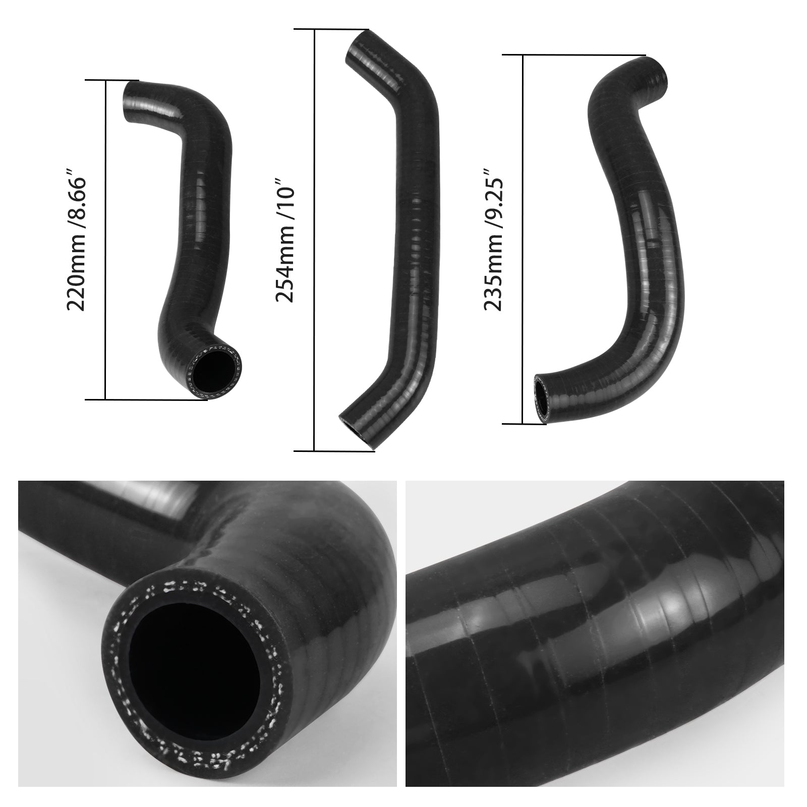 Silicone Radiator Coolant Hose Kit For KTM 350 EXC-F 2024
