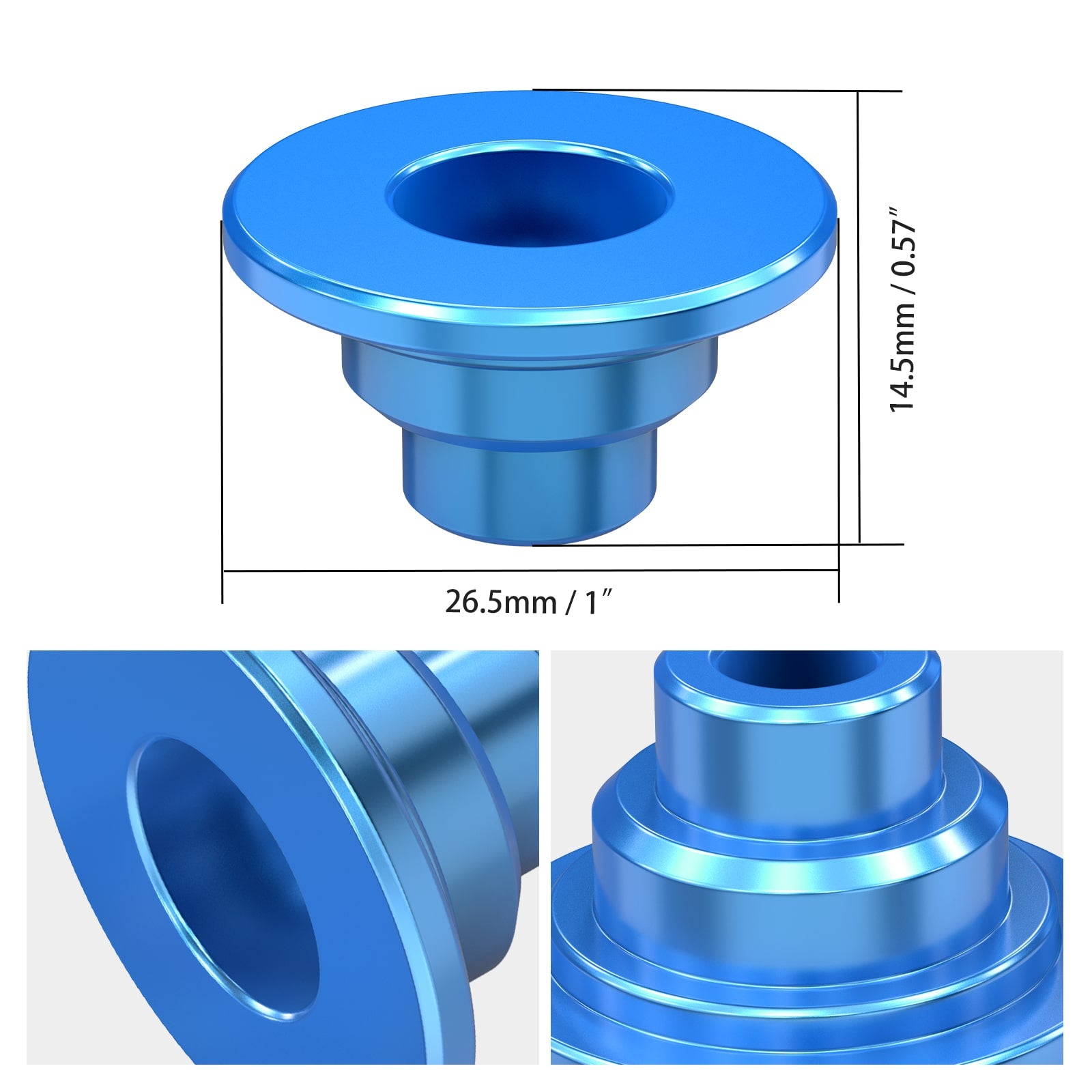 Skid Plate Bushings Spacers For KTM 350 500 EXC-F 2024-2025