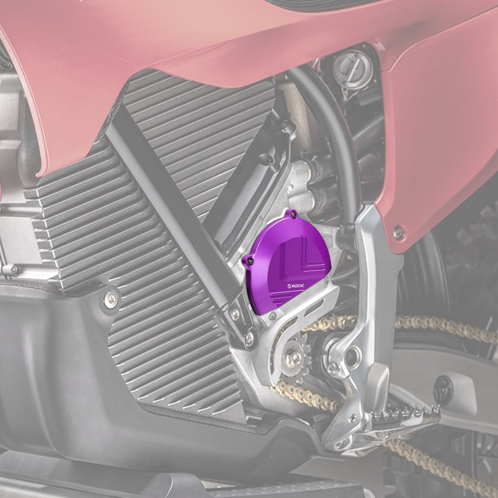 Left Motor Cover Guard For Stark Varg MX / EX 2024-2025