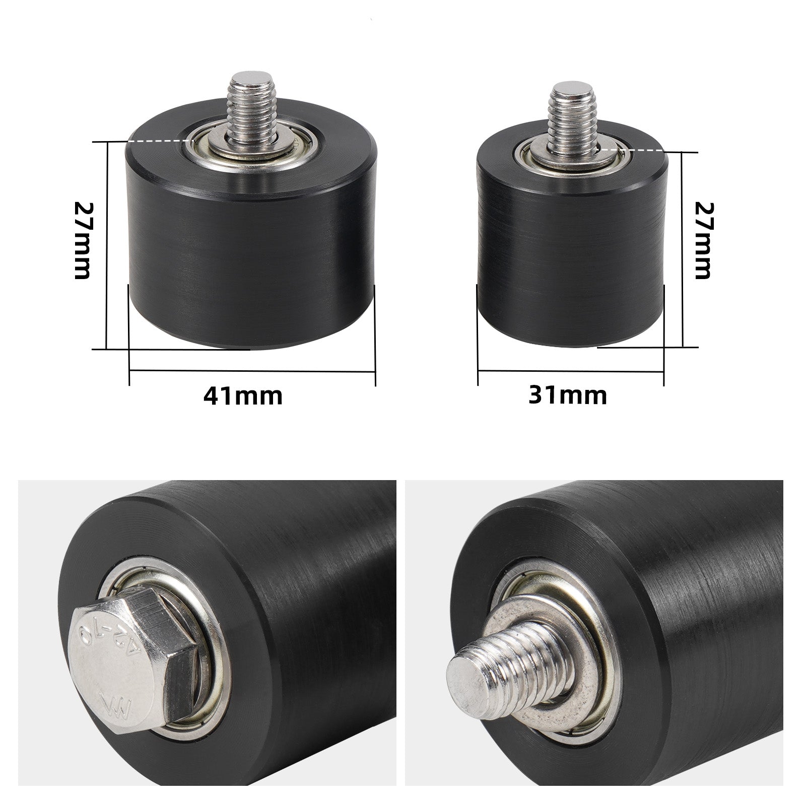 Frame Chain Roller Slider Guide Kit For Suzuki DRZ400S 00-24 DRZ400SM 05-24