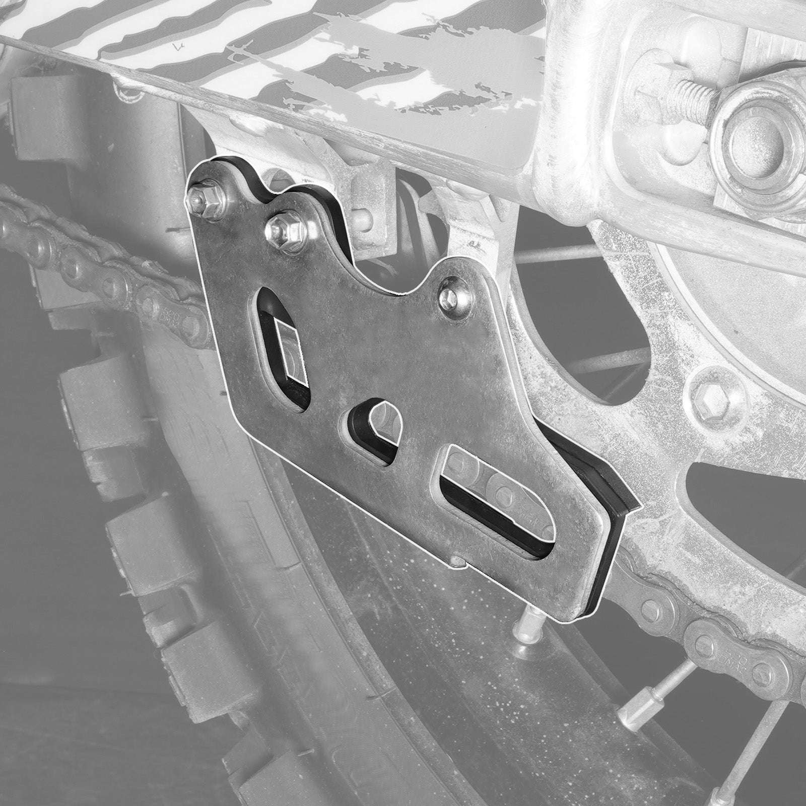 Rear Chain Guide Slider Block For Yamaha YZ250F YZ450F WR250F WR450F