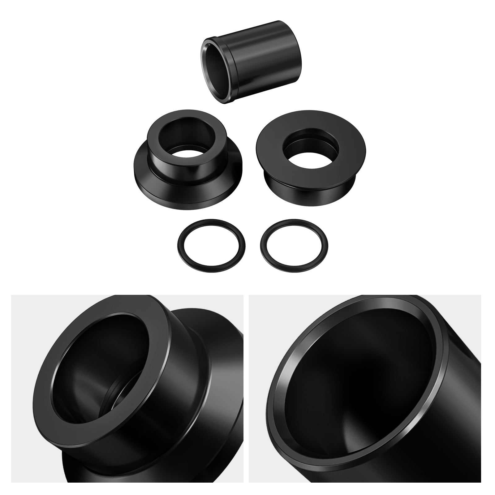 Front Rear Wheel Spacers Set For Suzuki DRZ400S DRZ400E DRZ400SM