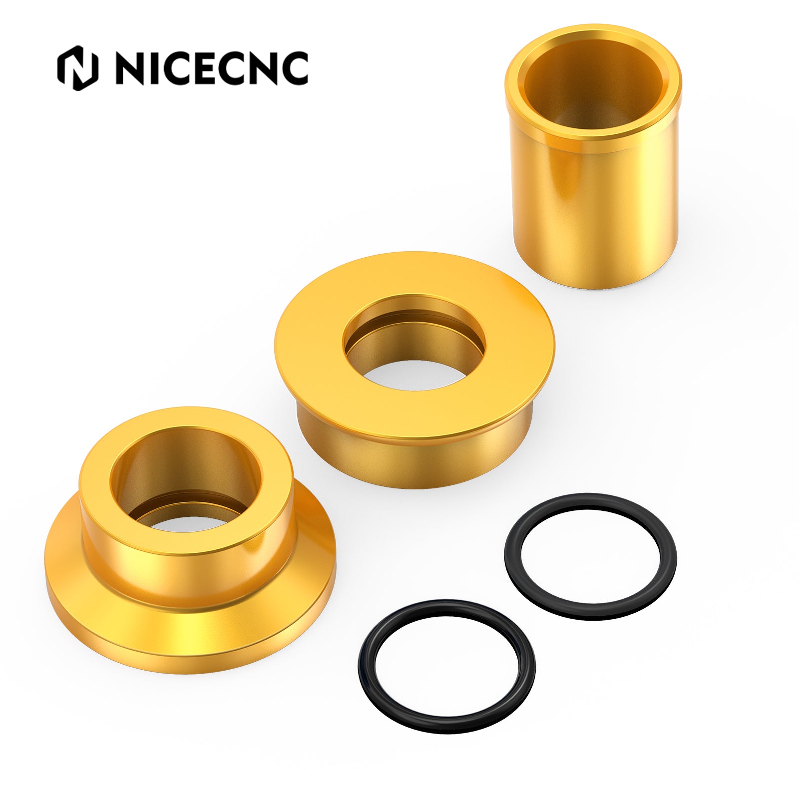 Front Rear Wheel Spacers Set For Suzuki DRZ400S DRZ400E DRZ400SM