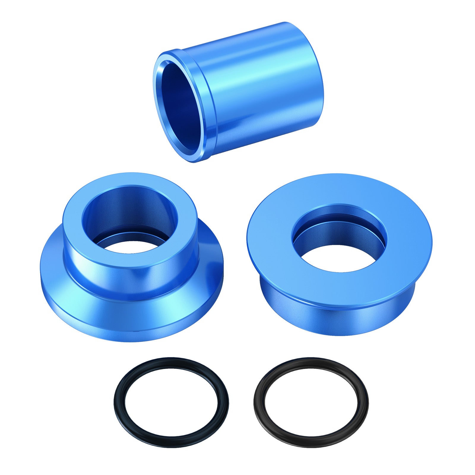Front Rear Wheel Spacers Set For Suzuki DRZ400S DRZ400E DRZ400SM