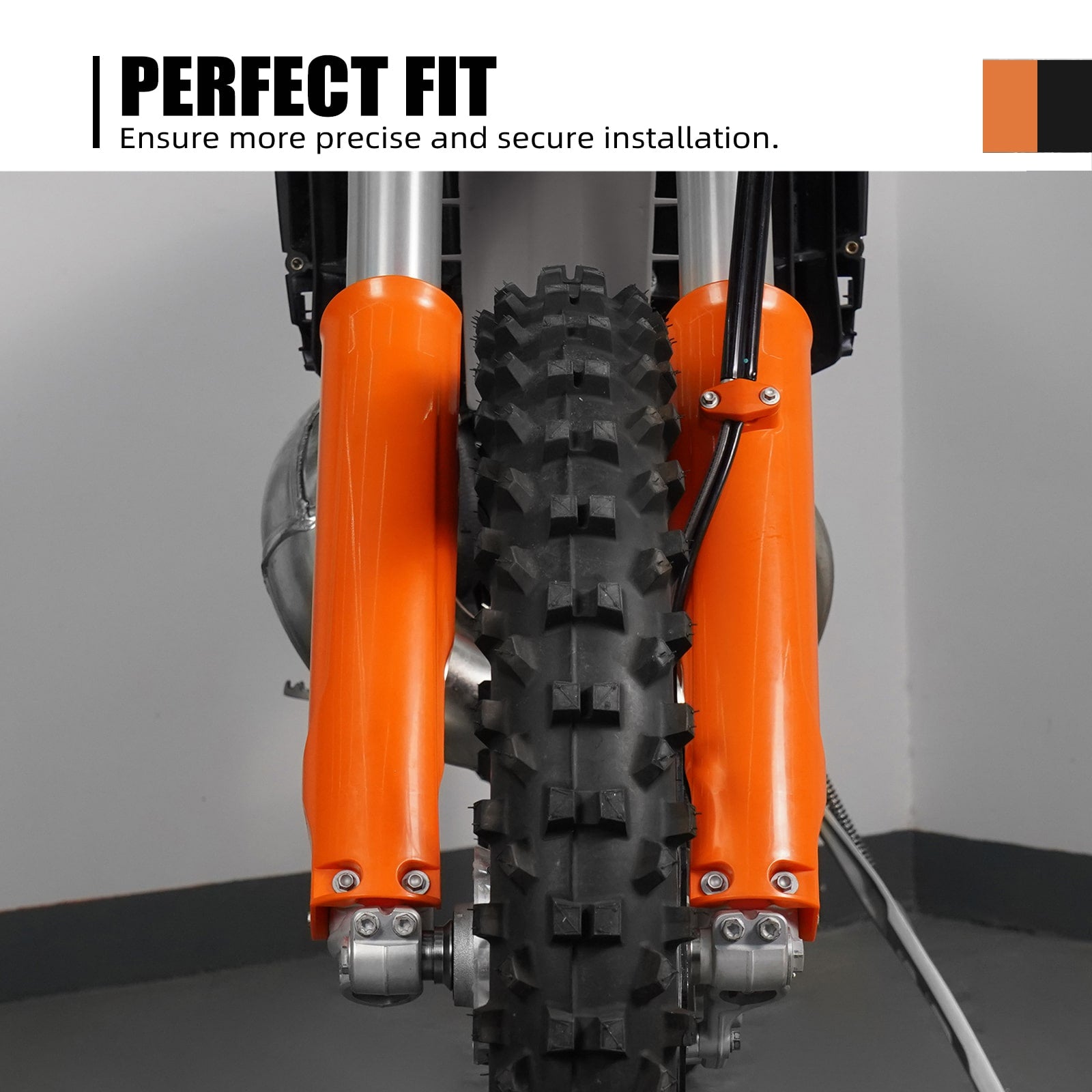 Full Coverage Front Lower Fork Guards For GasGas EC/EC F/EX/EX F/MC/MC F 2024