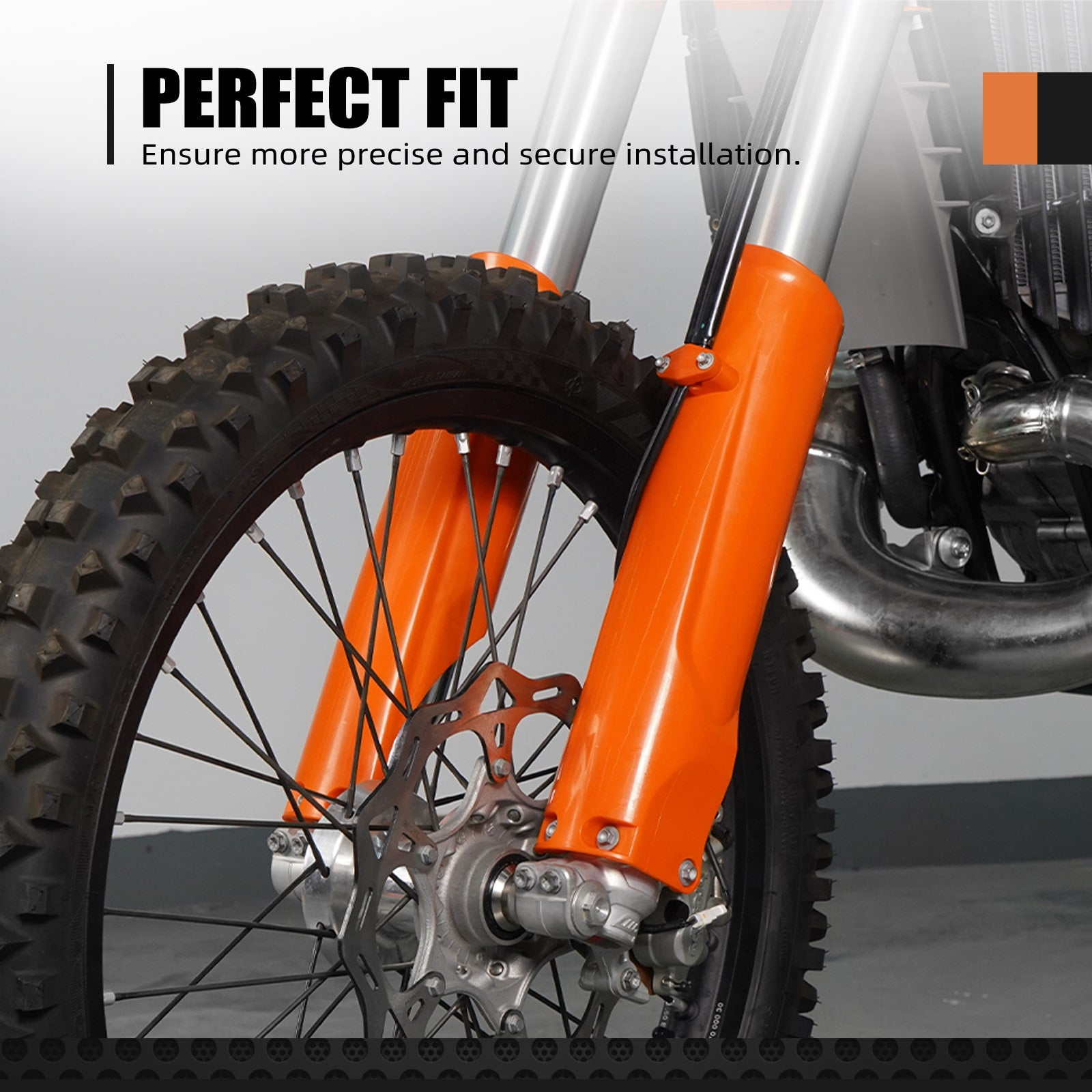 Full Coverage Front Lower Fork Guards For GasGas EC/EC F/EX/EX F/MC/MC F 2024