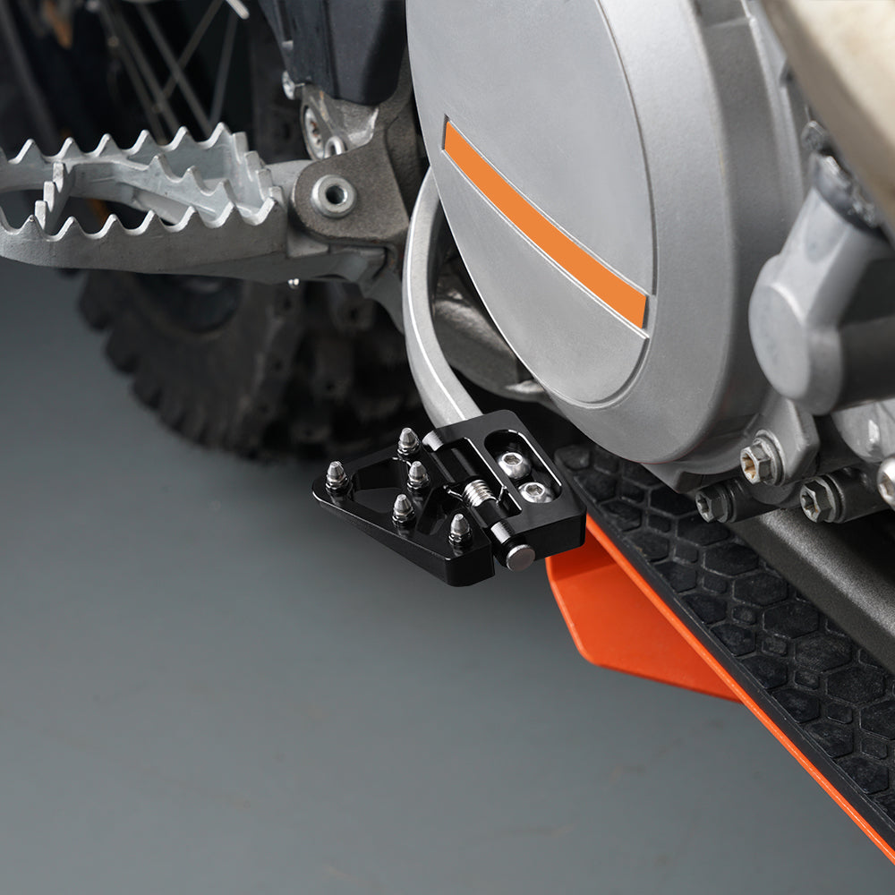 Motorcycles Folding Brake Pedal Tip Bud Footpegs For KTM Sherco GasGas Husqvarna Beta