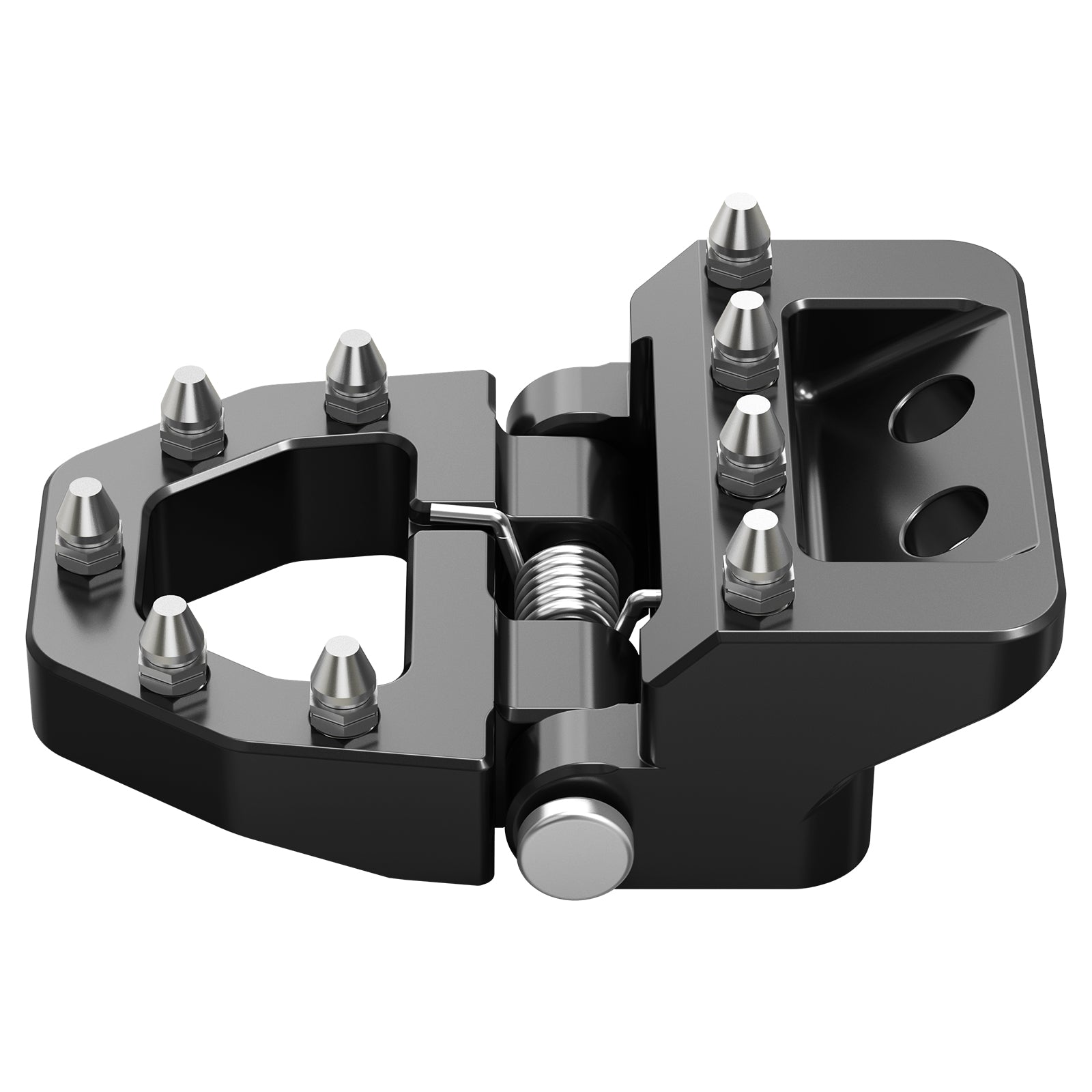 Folding Dual Control Stepped Brake Pedal Plate Tip For KTM 350 500 EXC-F 2017-2024