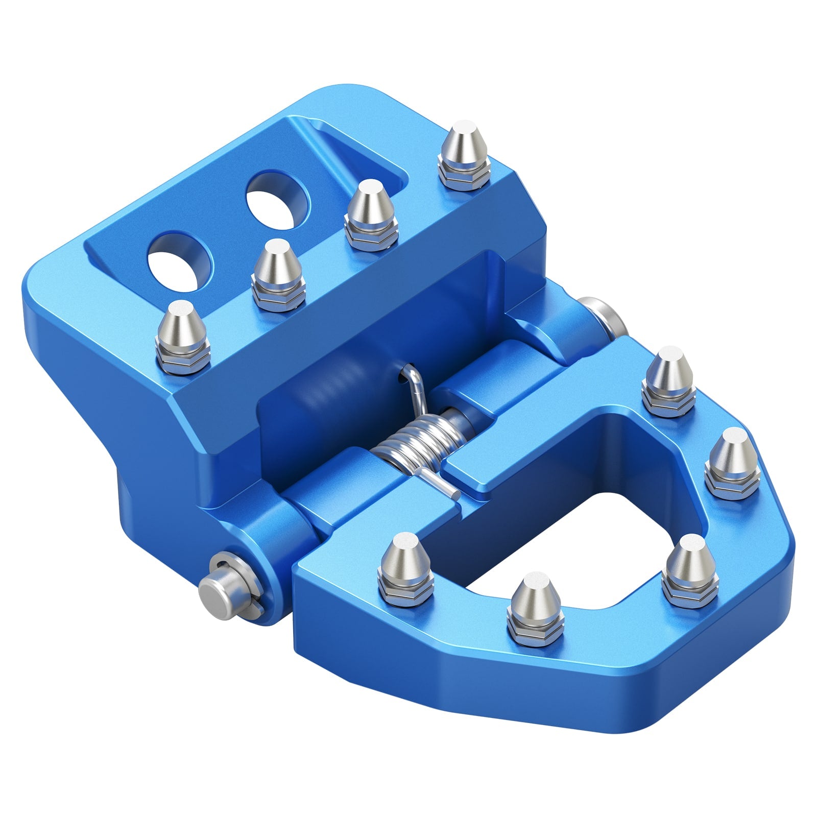 Folding Dual Control Stepped Brake Pedal Plate Tip For KTM 350 500 EXC-F 2017-2024