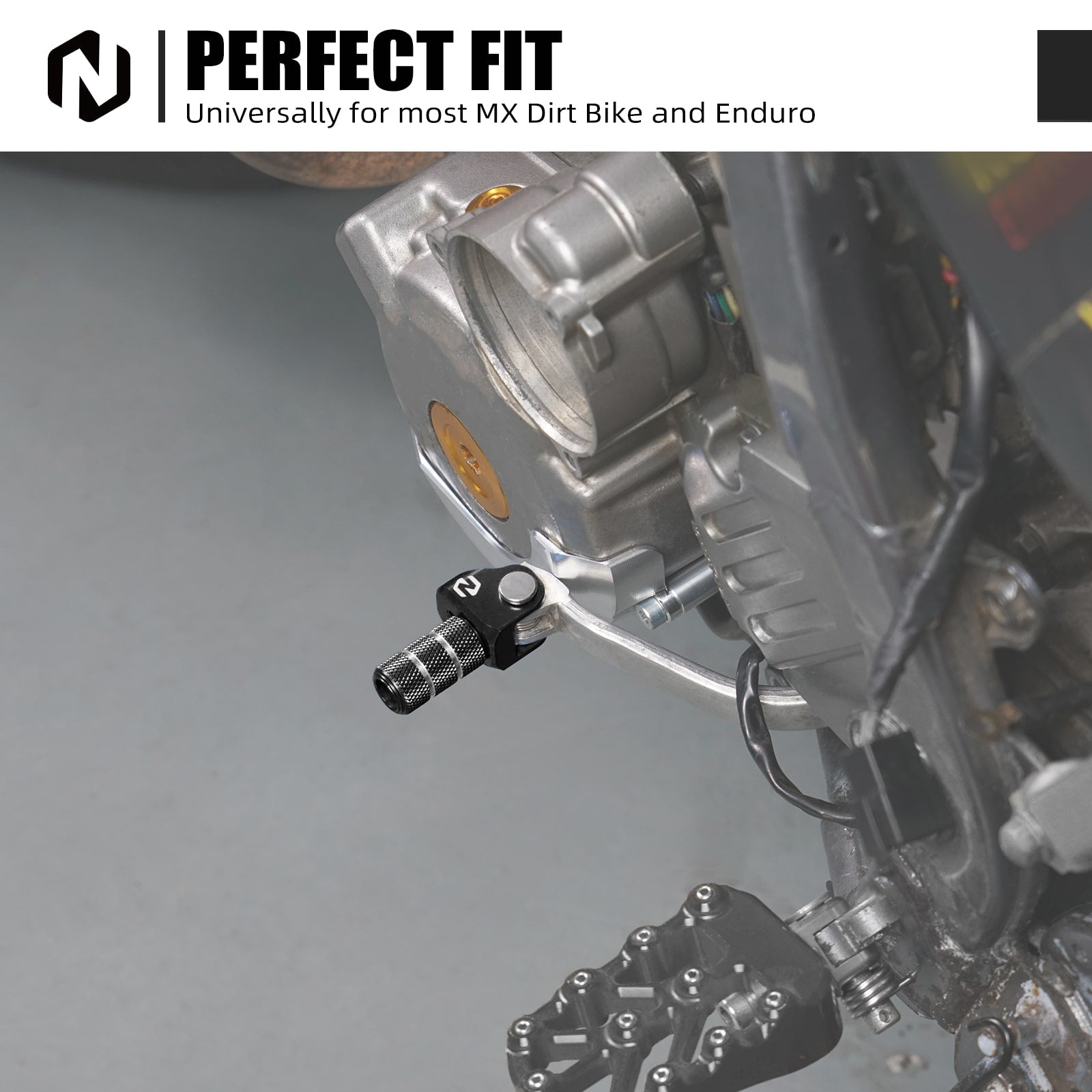 Adjustable Folding Gear Shift Lever Tip For Suzuki DRZ400/E/S/SM 2000-2024