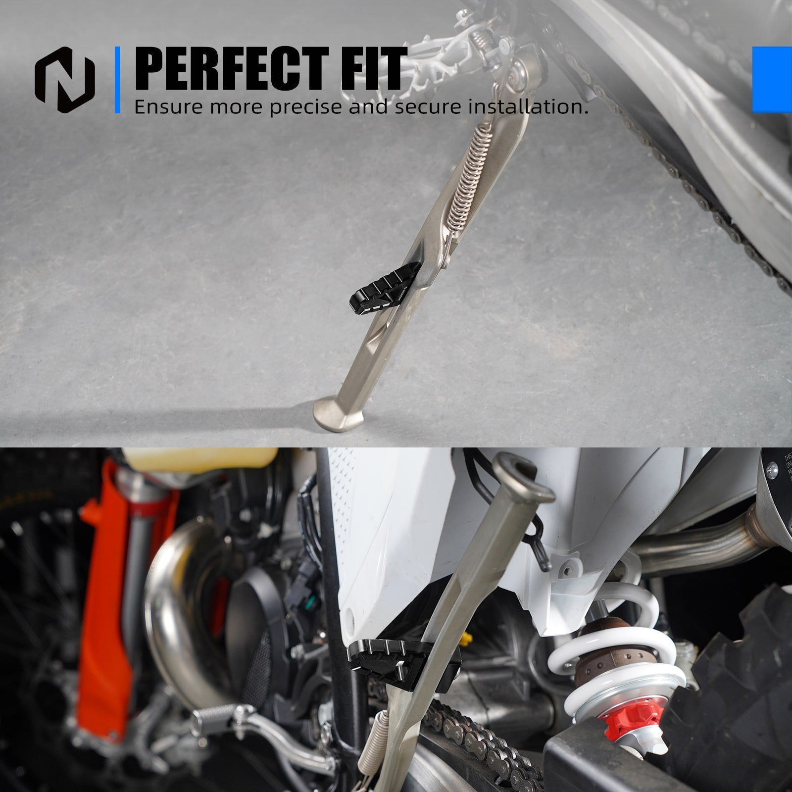 Kickstand Peg For KTM 125-500 XC-F/XC-W/EXC Husqvarna 150-501 TE FE Gas Gas 250-500