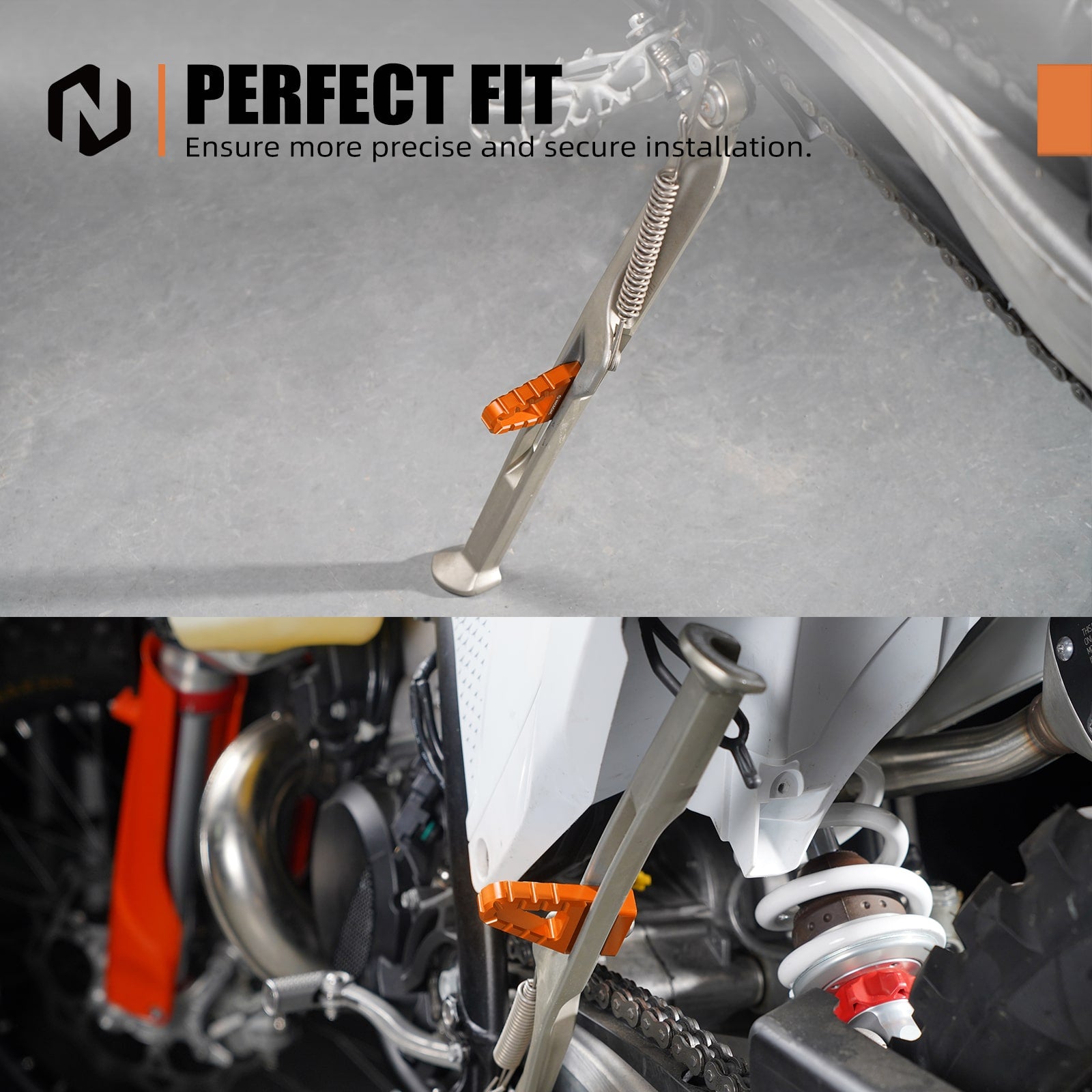 Kickstand Peg For KTM 125-500 XC-F/XC-W/EXC Husqvarna 150-501 TE FE Gas Gas 250-500