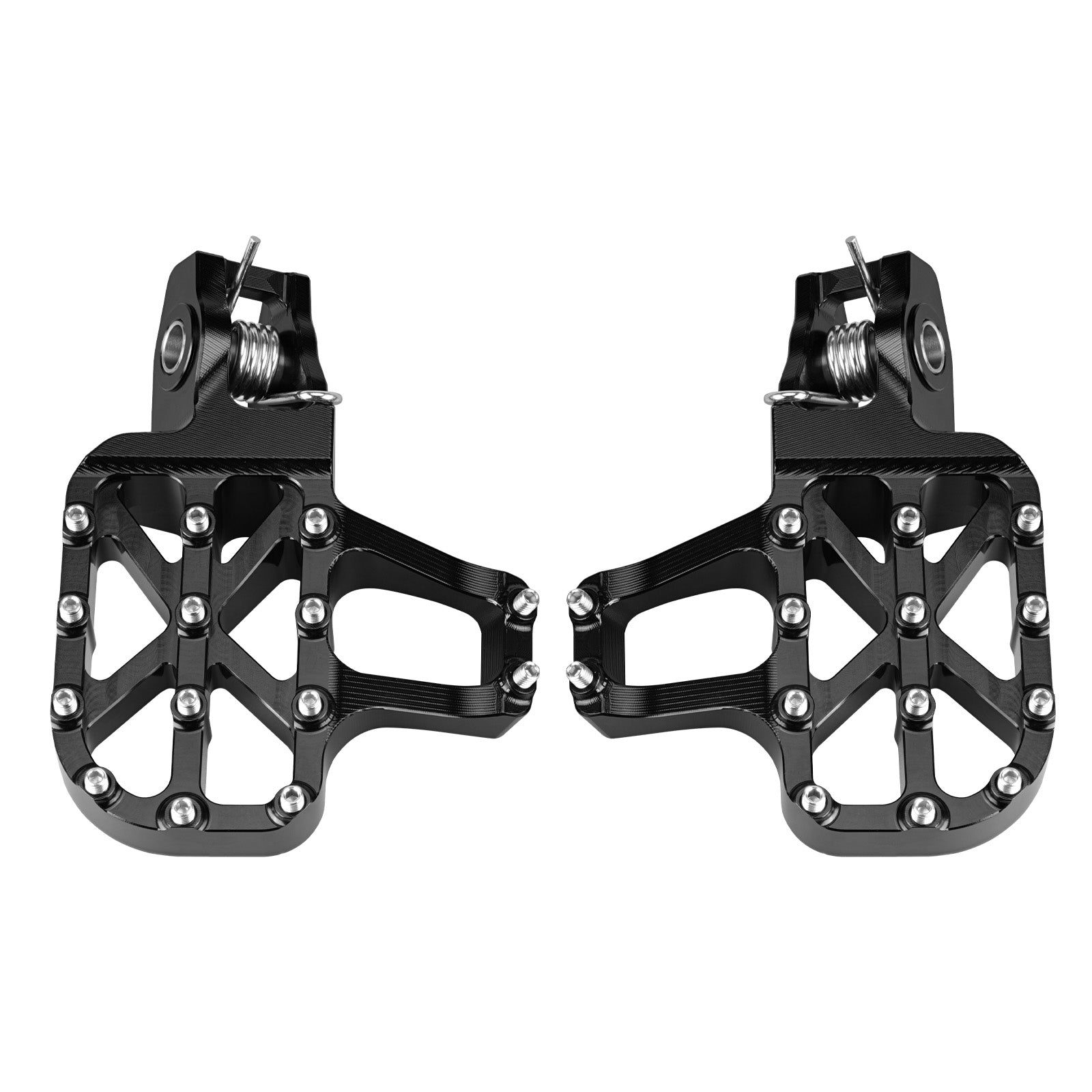 Forged Extender Foot Pegs + Rear Brake Pedal Tip For Stark Varg EX / MX 2024-2025