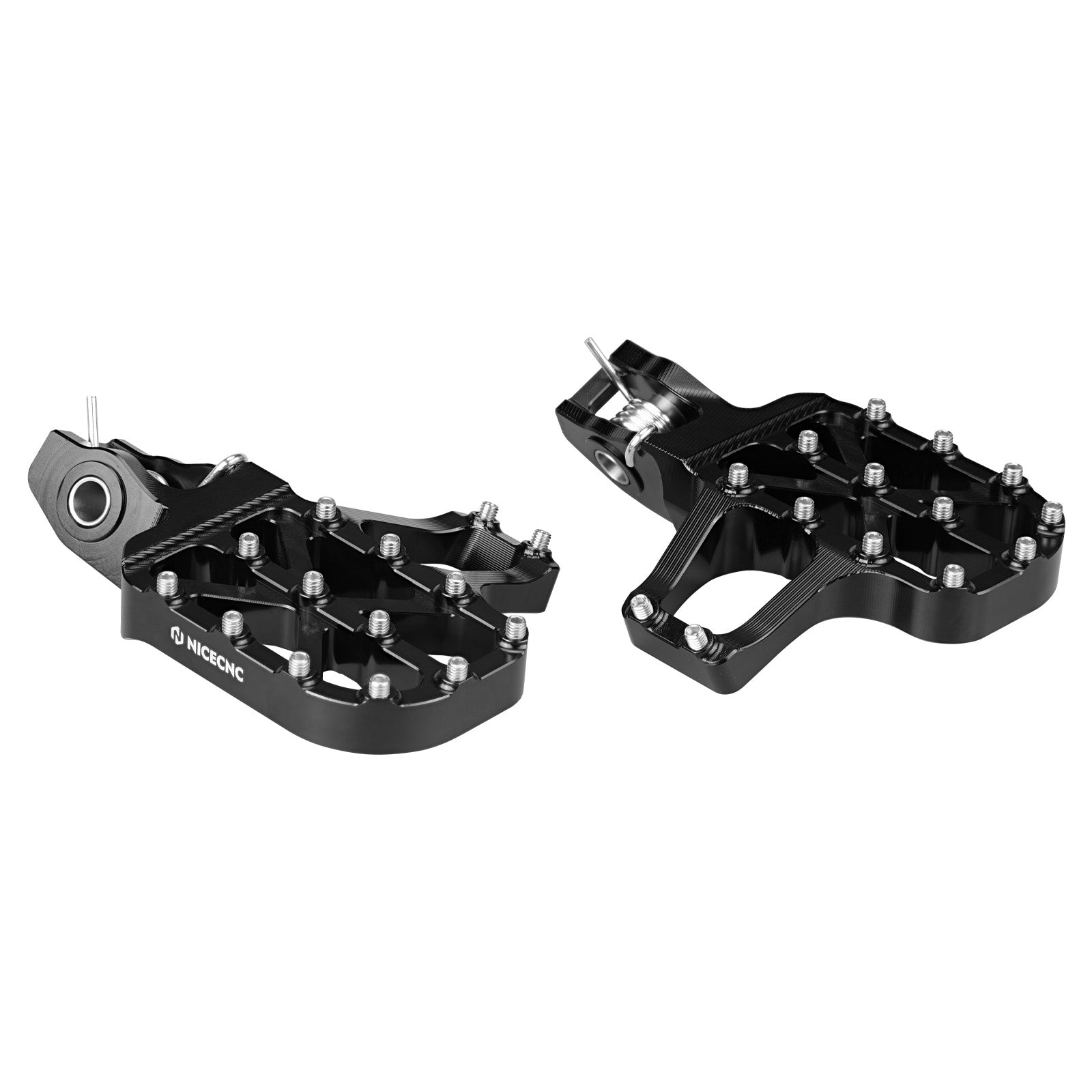 Forged Extender Foot Pegs + Rear Brake Pedal Tip For Stark Varg EX / MX 2024-2025