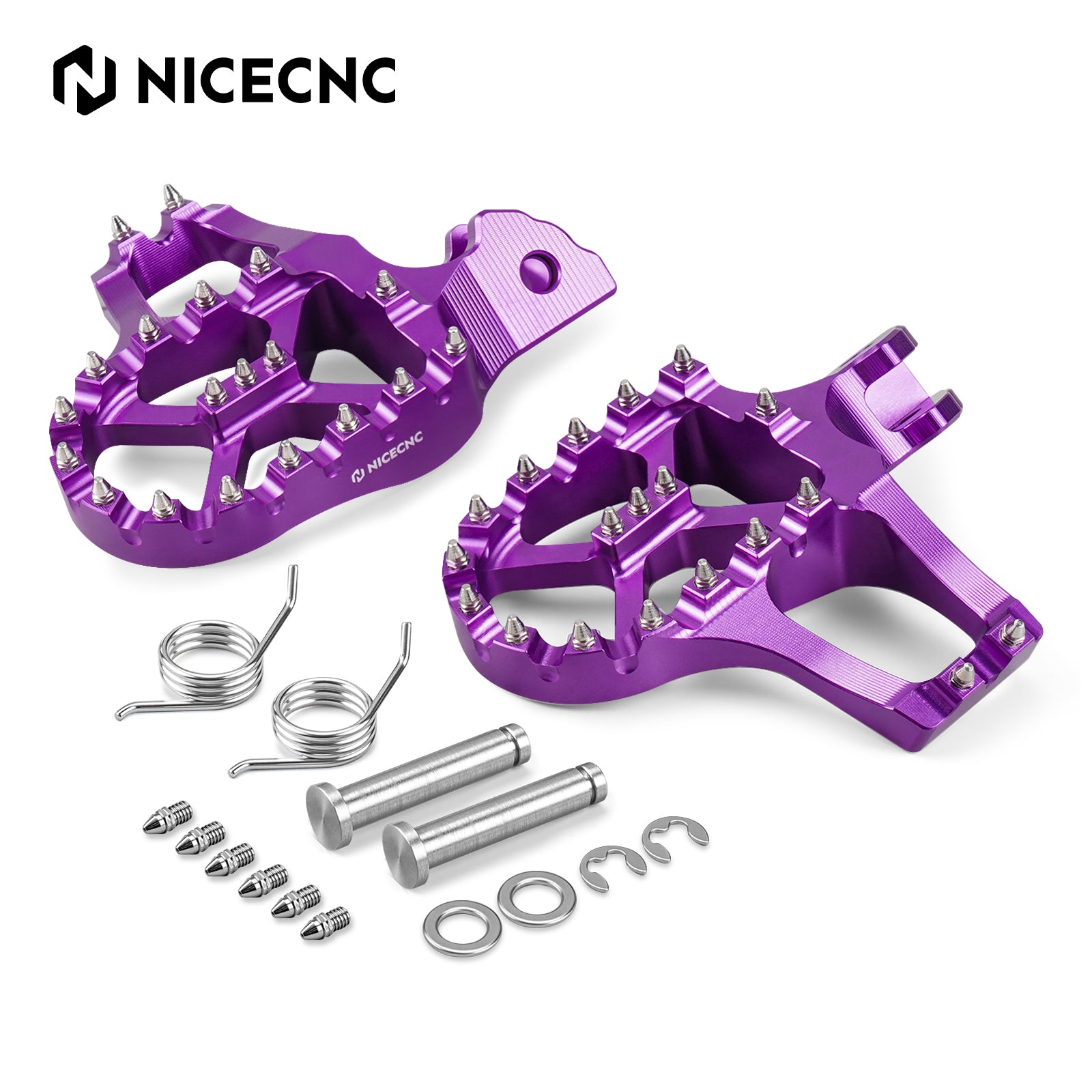Extender Foot Pegs & Bracket Package For Surron Light Bee X / S Segway X160 X260 2017-2024