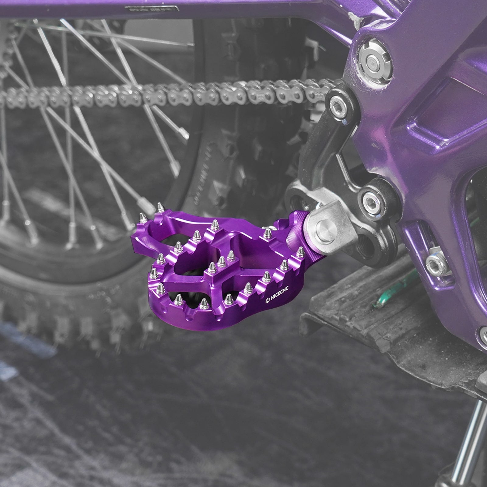 Extender Foot Pegs For Surron Light Bee X / S / L1E Segway X160 X260 2017-2024