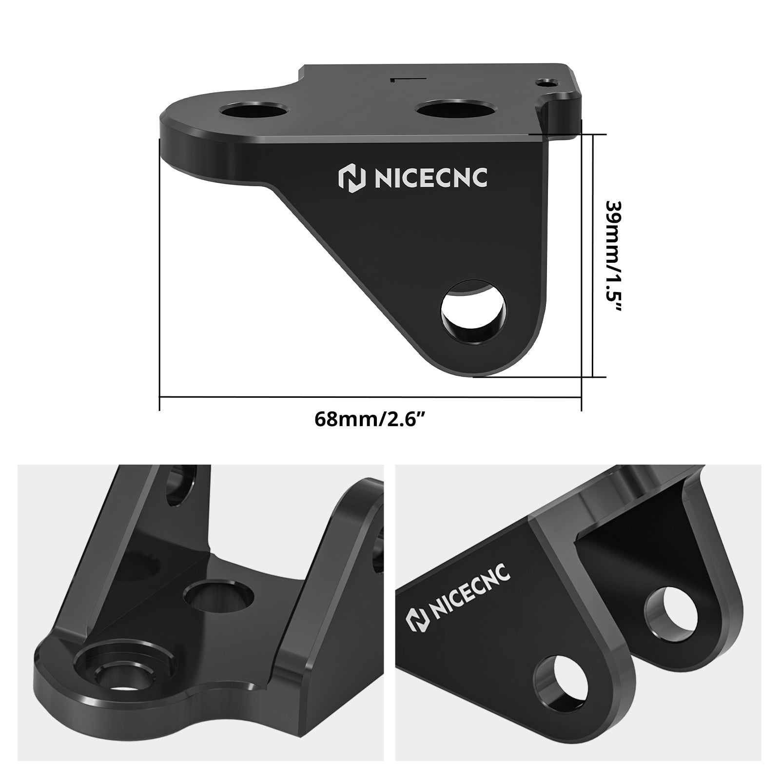 Foot Peg Offset Lowering Mount Brackets For Honda CRF 250R 450R 2016-2025