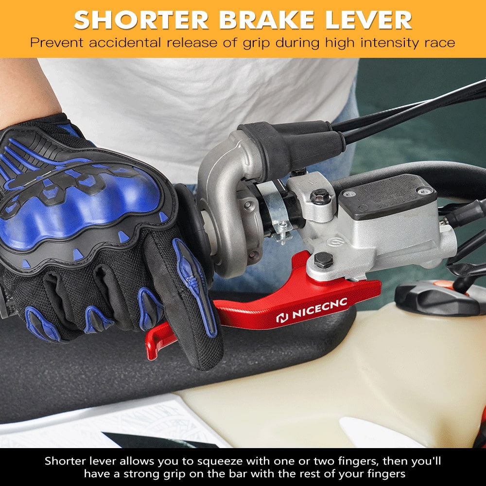 Universal Motorcycles Short Brake Lever For KTM Husqvarna Gas Gas Sherco