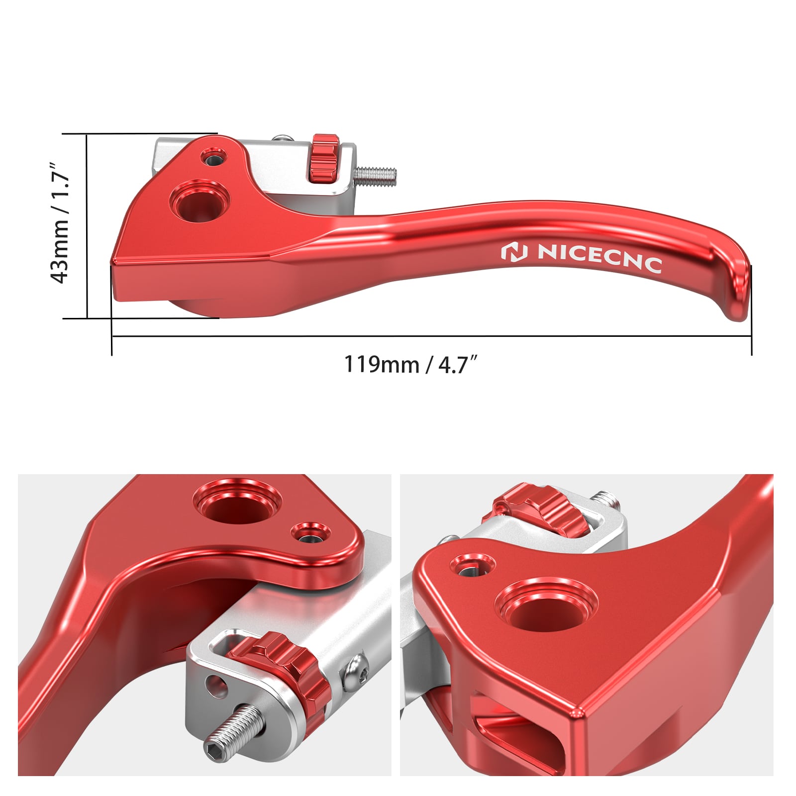 Shorty Clutch Lever For KTM Husqvarna Gas Gas Beta Sherco Triumph