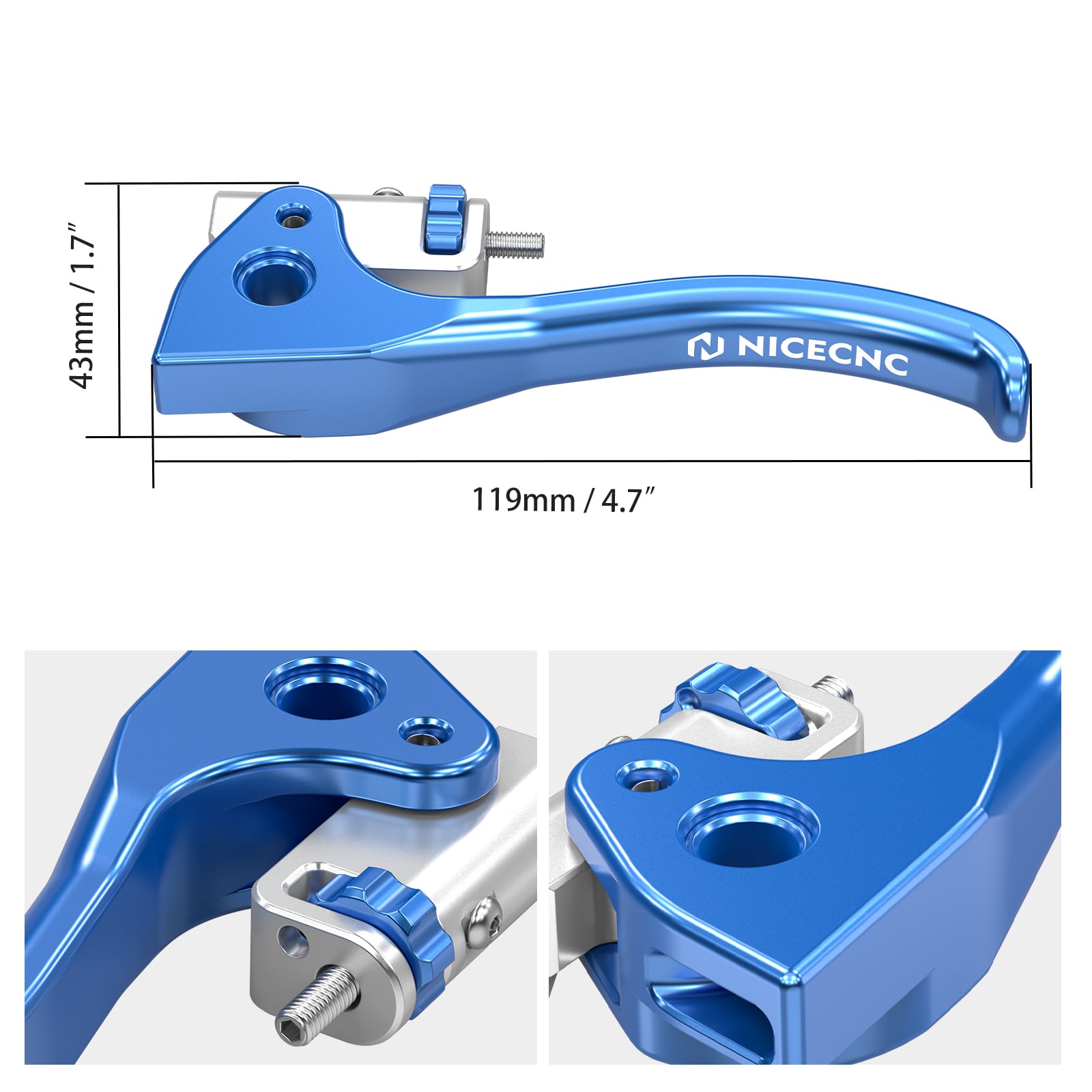 Shorty Clutch Lever For KTM Husqvarna Gas Gas Beta Sherco Triumph