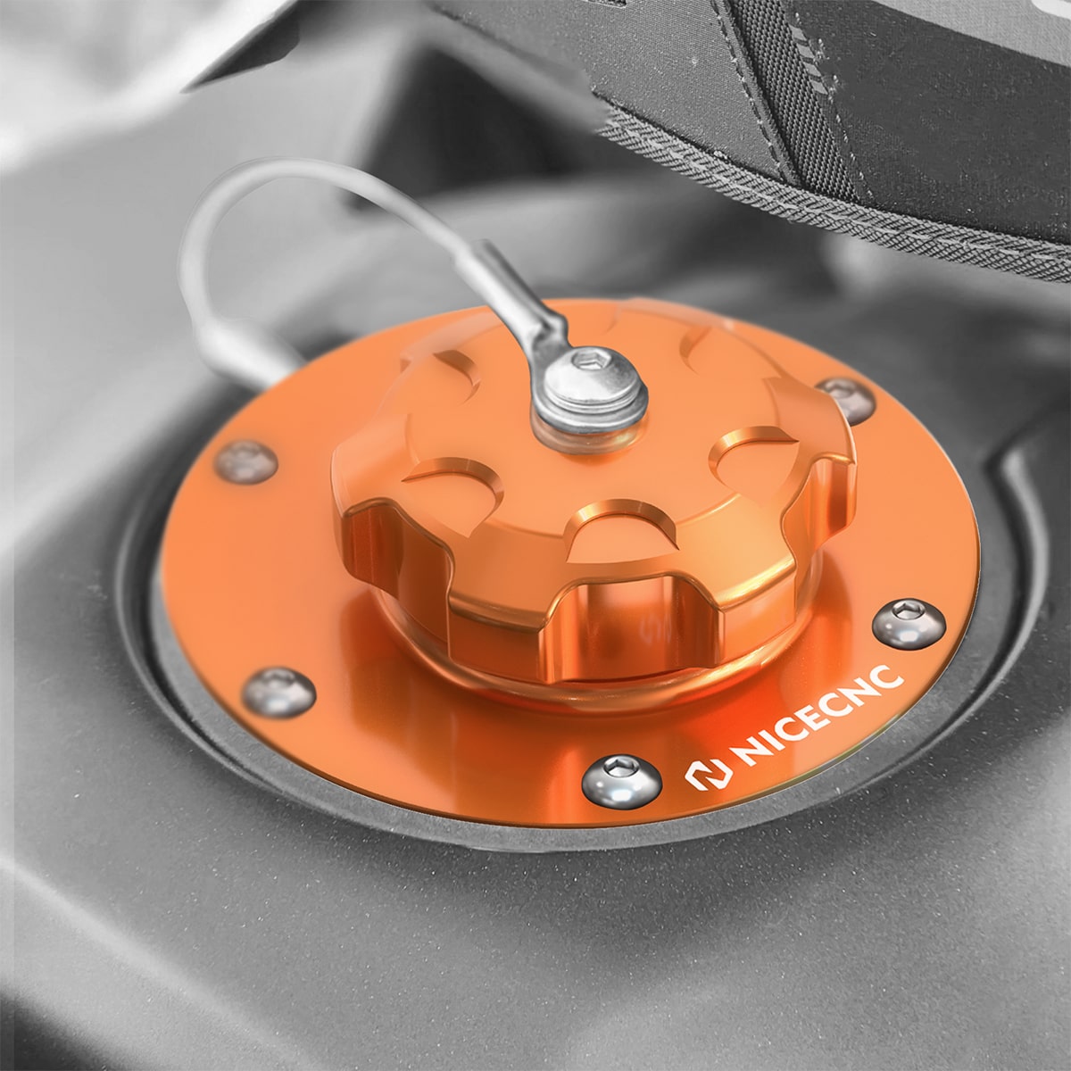 Tank Fuel Filler Neck Cap Cover Kit For KTM 790 890 Adventure R 2019-2023