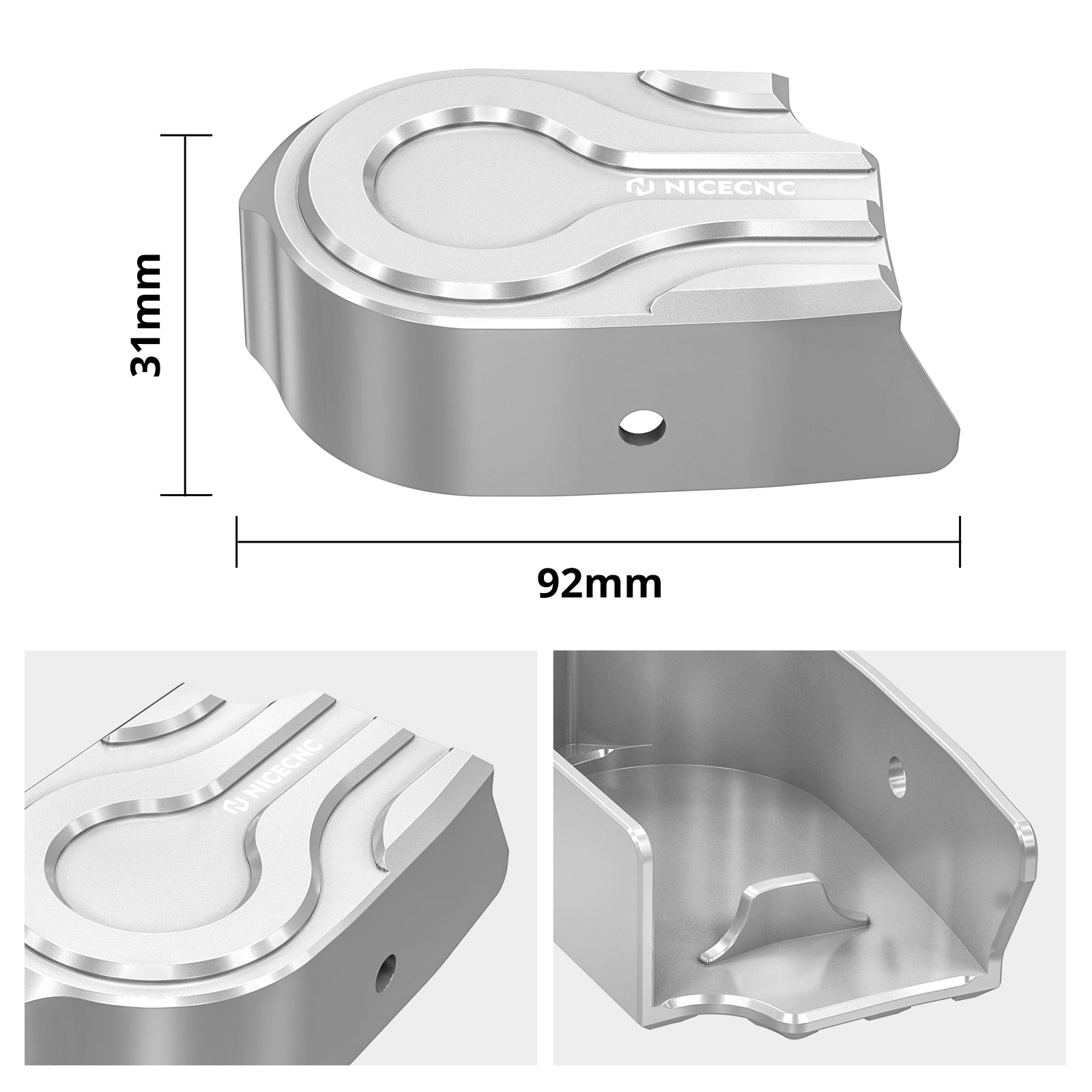 Exhaust Flap Cover For BMW R1250GS 2019-2023