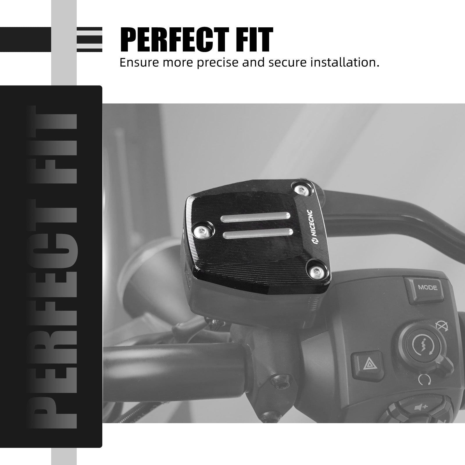 Front Brake Reservoir Master Cylinder Cover For Harley Sportster S 1250 Nightster