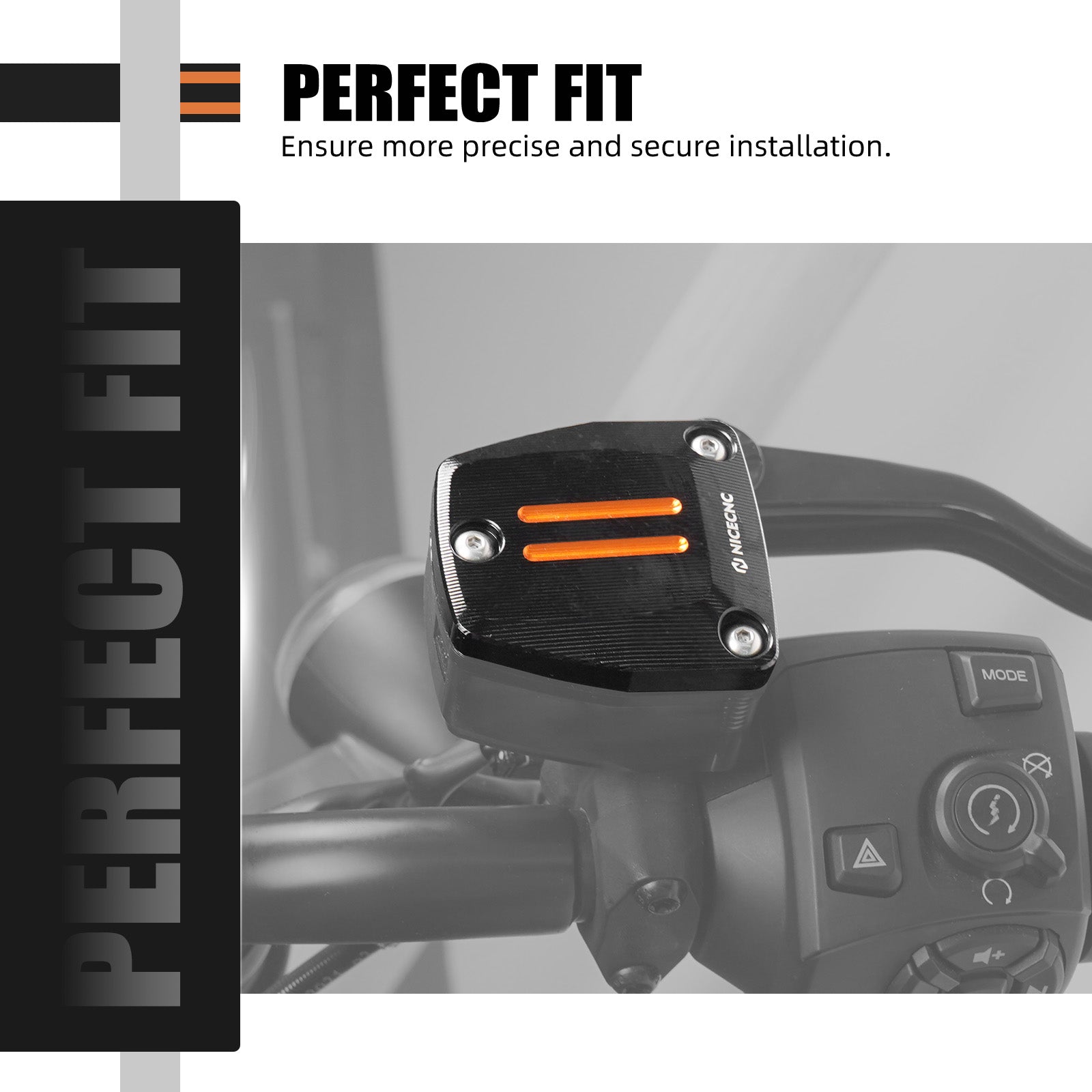 Front Brake Reservoir Master Cylinder Cover For Harley Sportster S 1250 Nightster