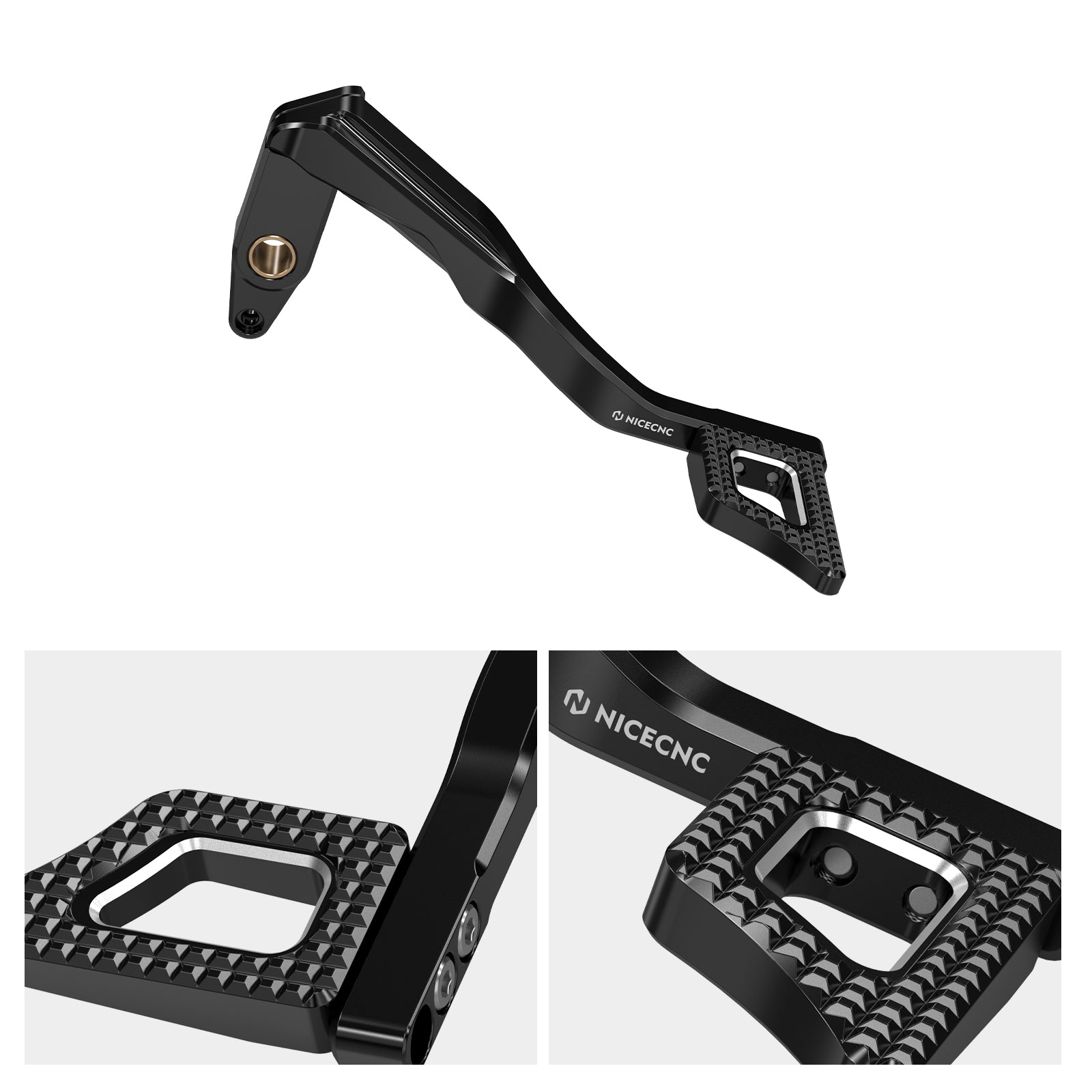 Rear Brake Pedal Lever Kit For Harley Dyna Low Rider Street Bob Super Glide