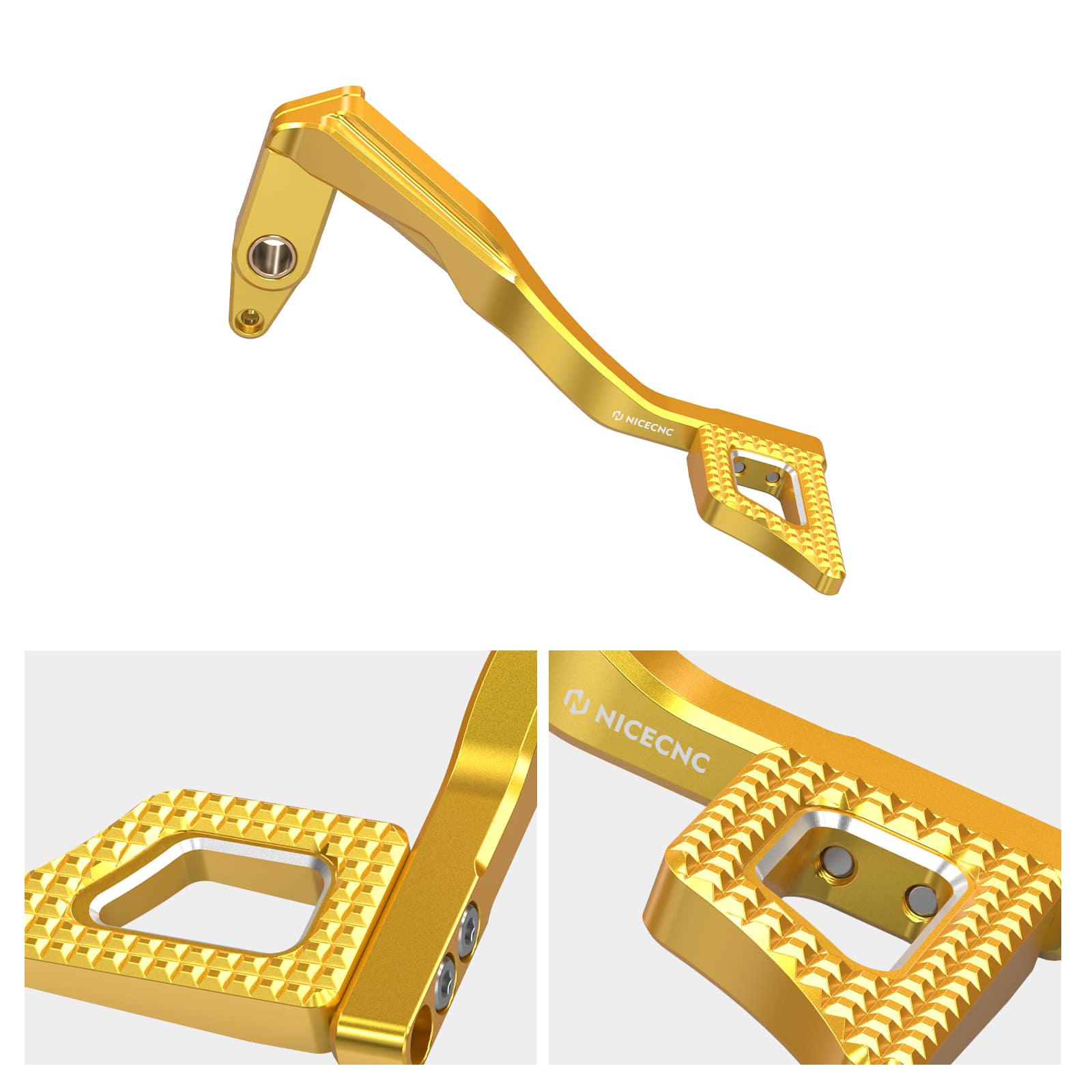 Rear Brake Pedal Lever Kit For Harley Dyna Low Rider Street Bob Super Glide