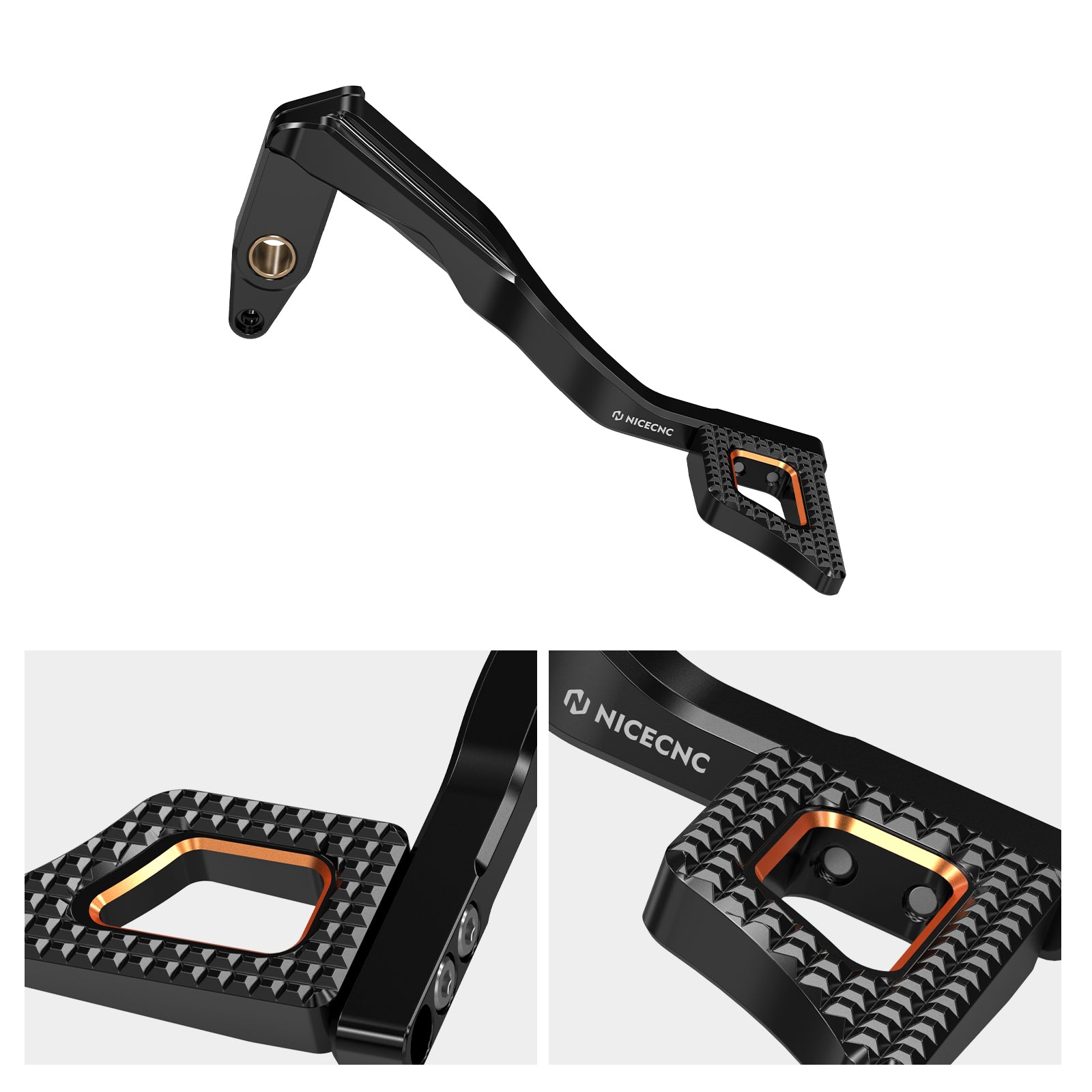 Rear Brake Pedal Lever Kit For Harley Dyna Low Rider Street Bob Super Glide