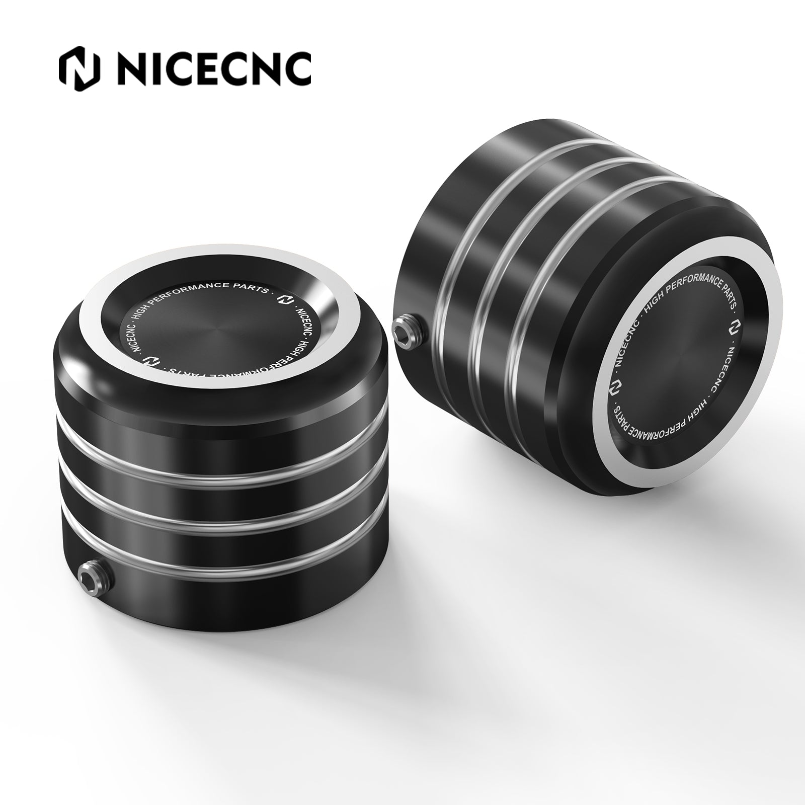 Front Axle Nut Covers Caps For Harley Sportster 1200 48 72 XL Iron 883 Roadster