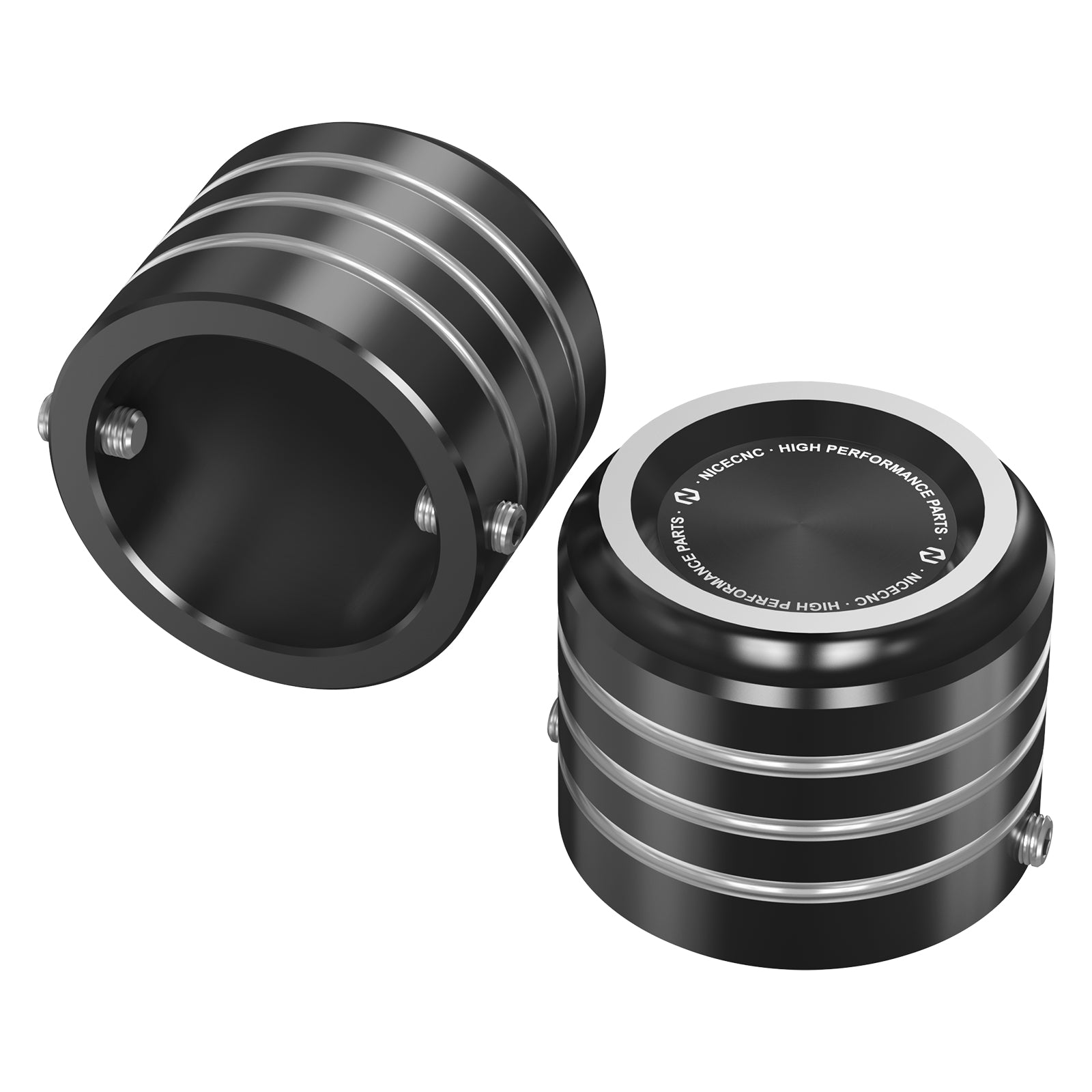Front Axle Nut Covers Caps For Harley Sportster 1200 48 72 XL Iron 883 Roadster
