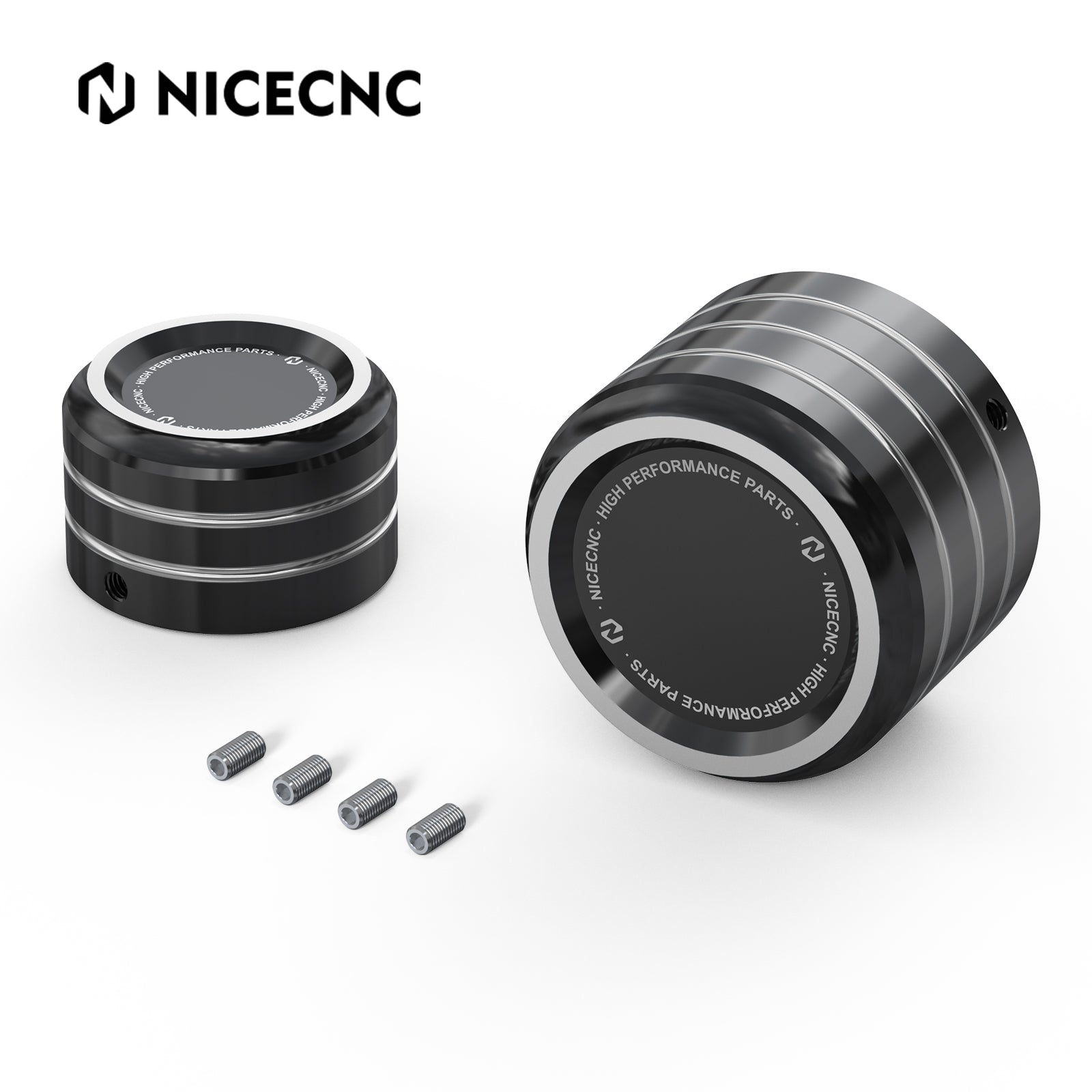 Front Axle Nut Covers Caps For Harley Sportster 1200 48 72 XL Iron 883 Roadster